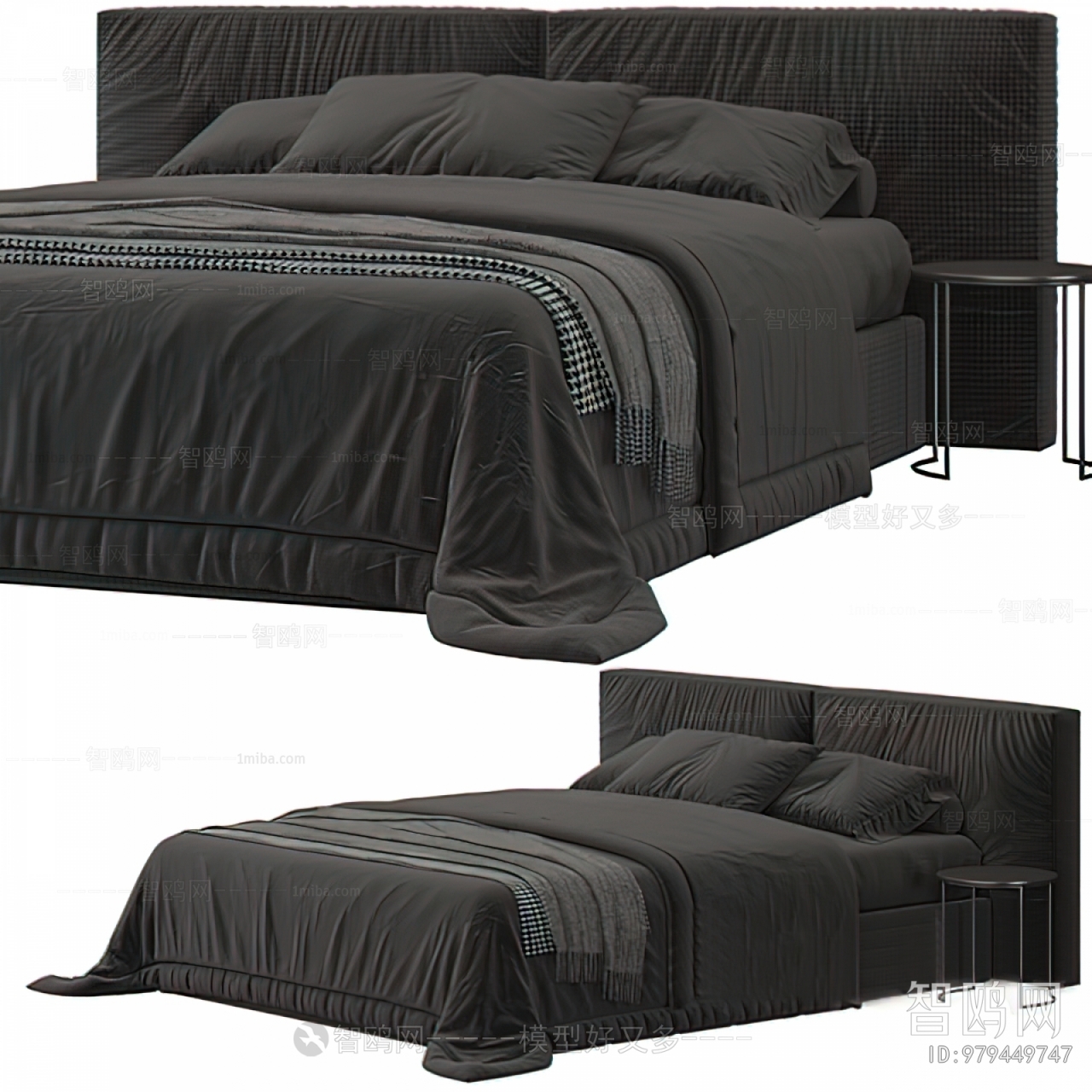 Modern Double Bed