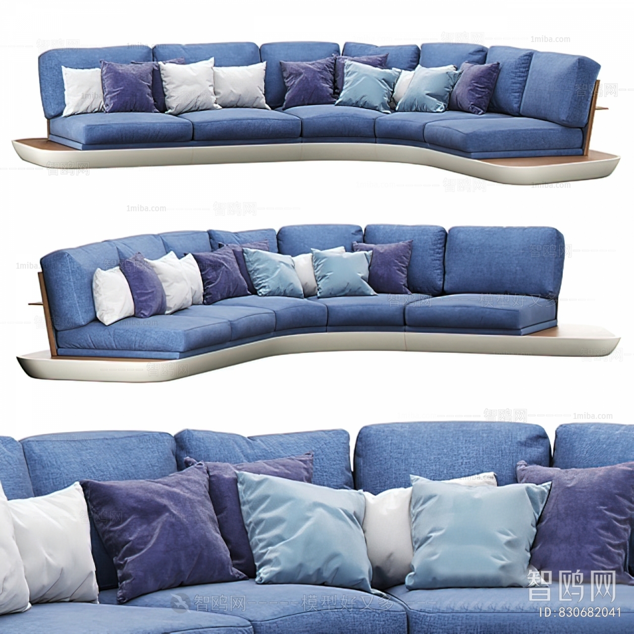 Modern Curved Sofa