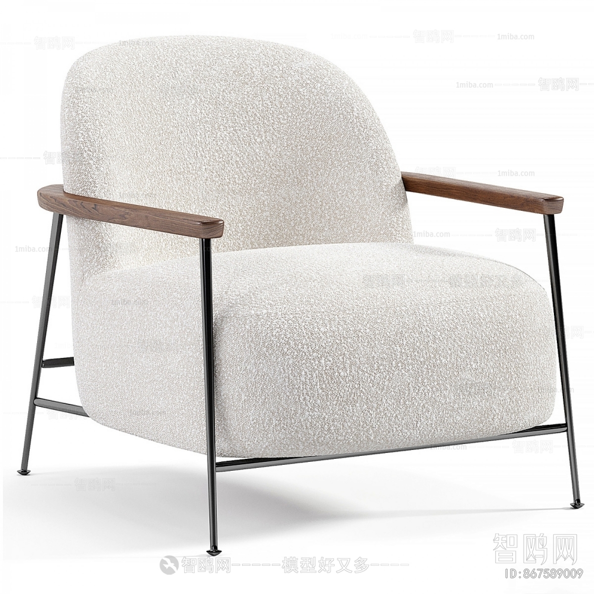 Nordic Style Lounge Chair