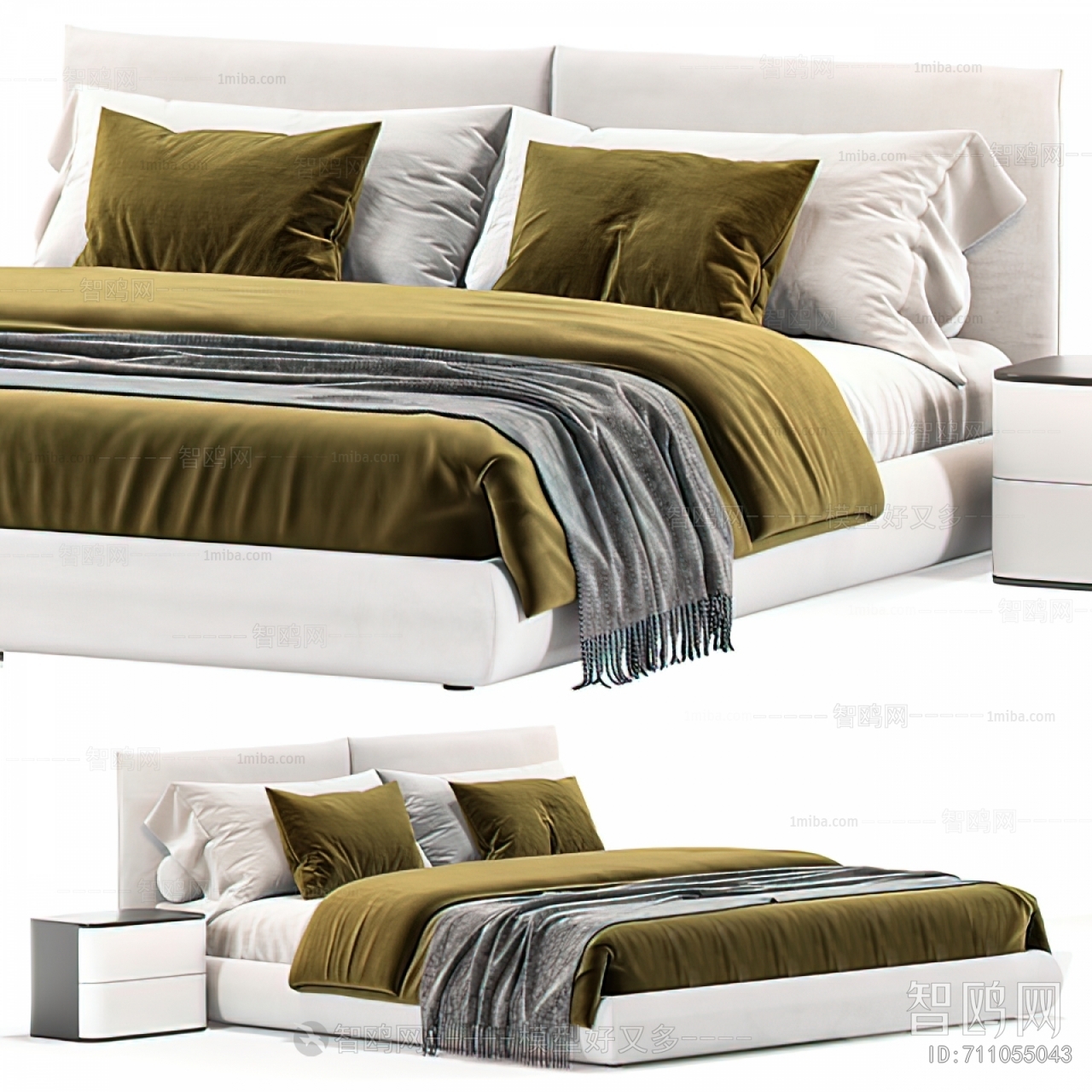 Modern Double Bed