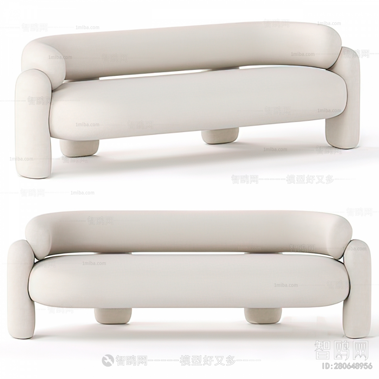 Modern Multi Person Sofa