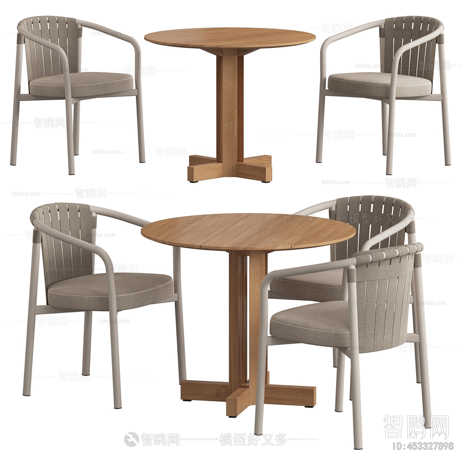 Nordic Style Leisure Table And Chair