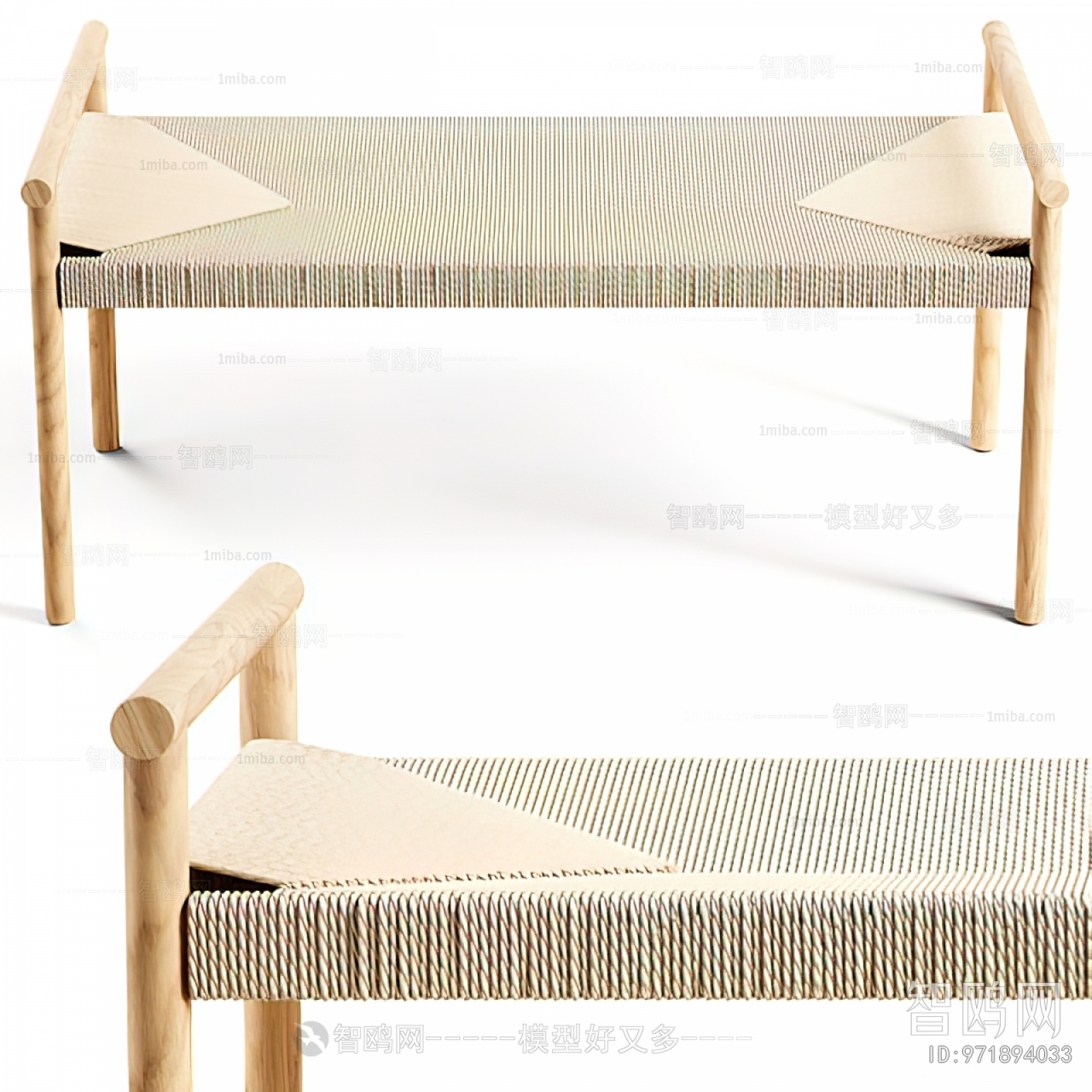 Nordic Style Bench