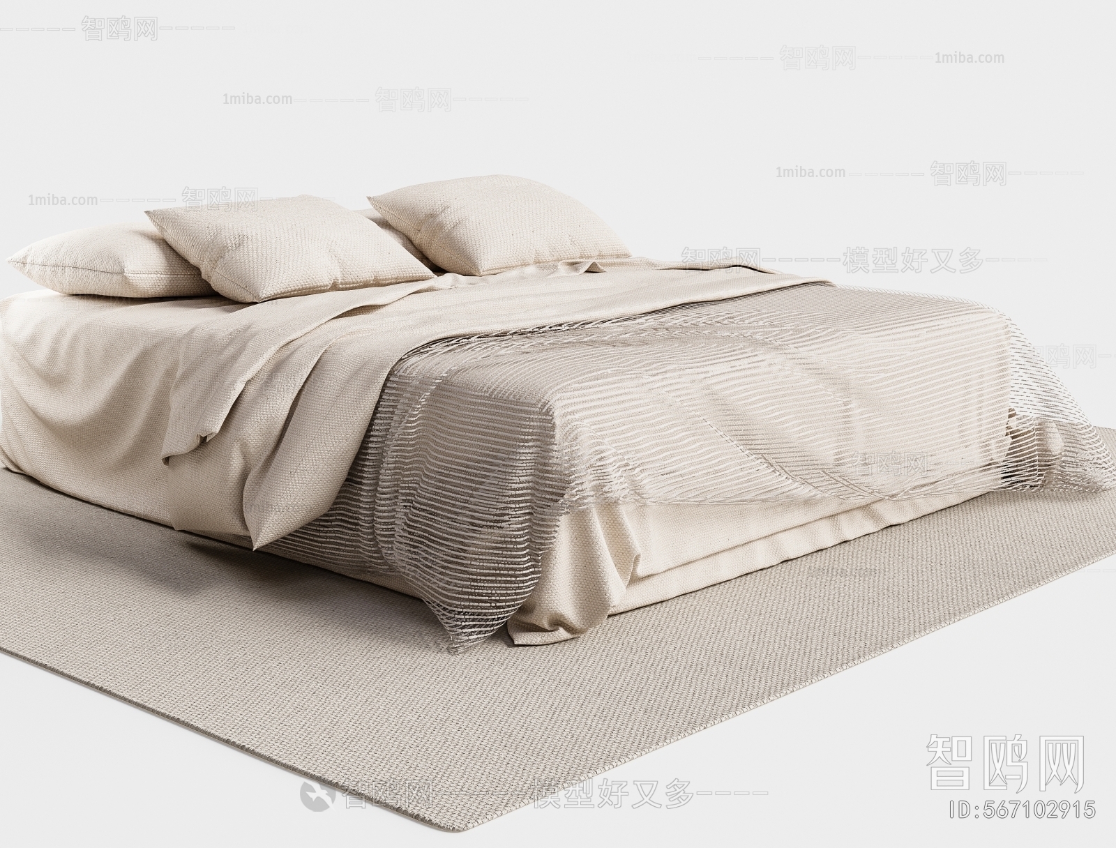 Modern Double Bed