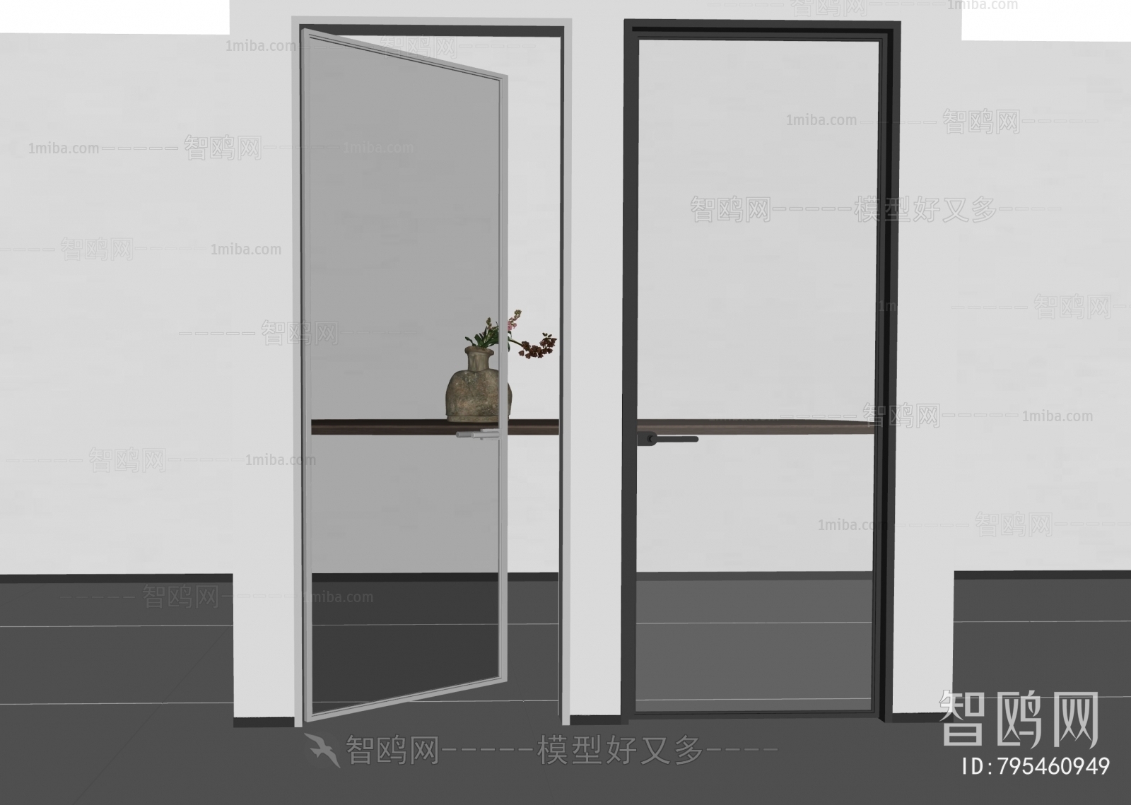 Modern Single Door