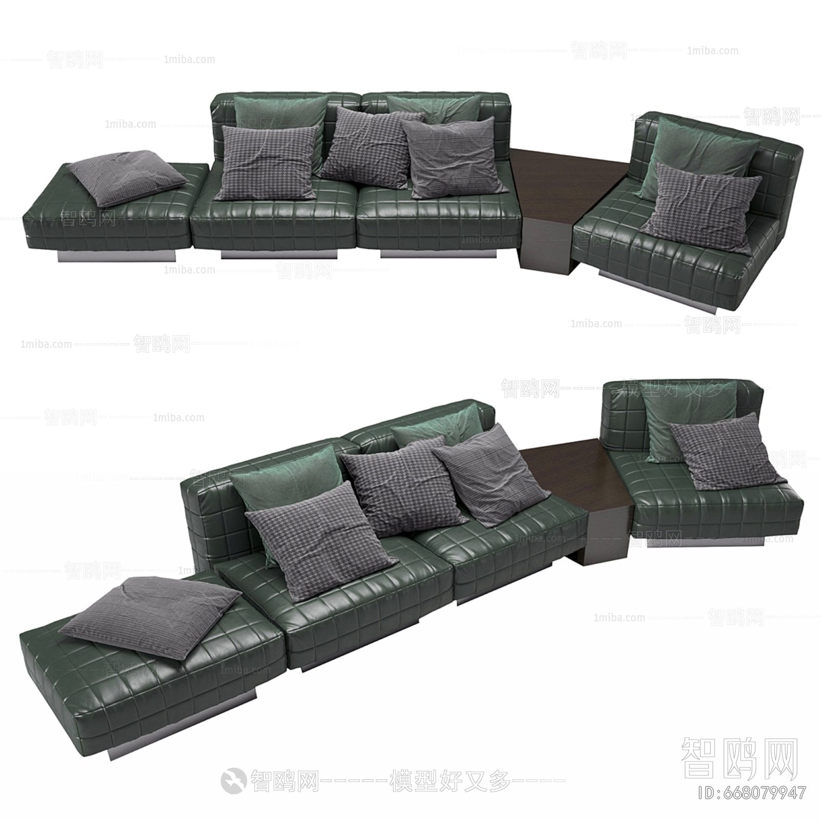 Modern Curved Sofa