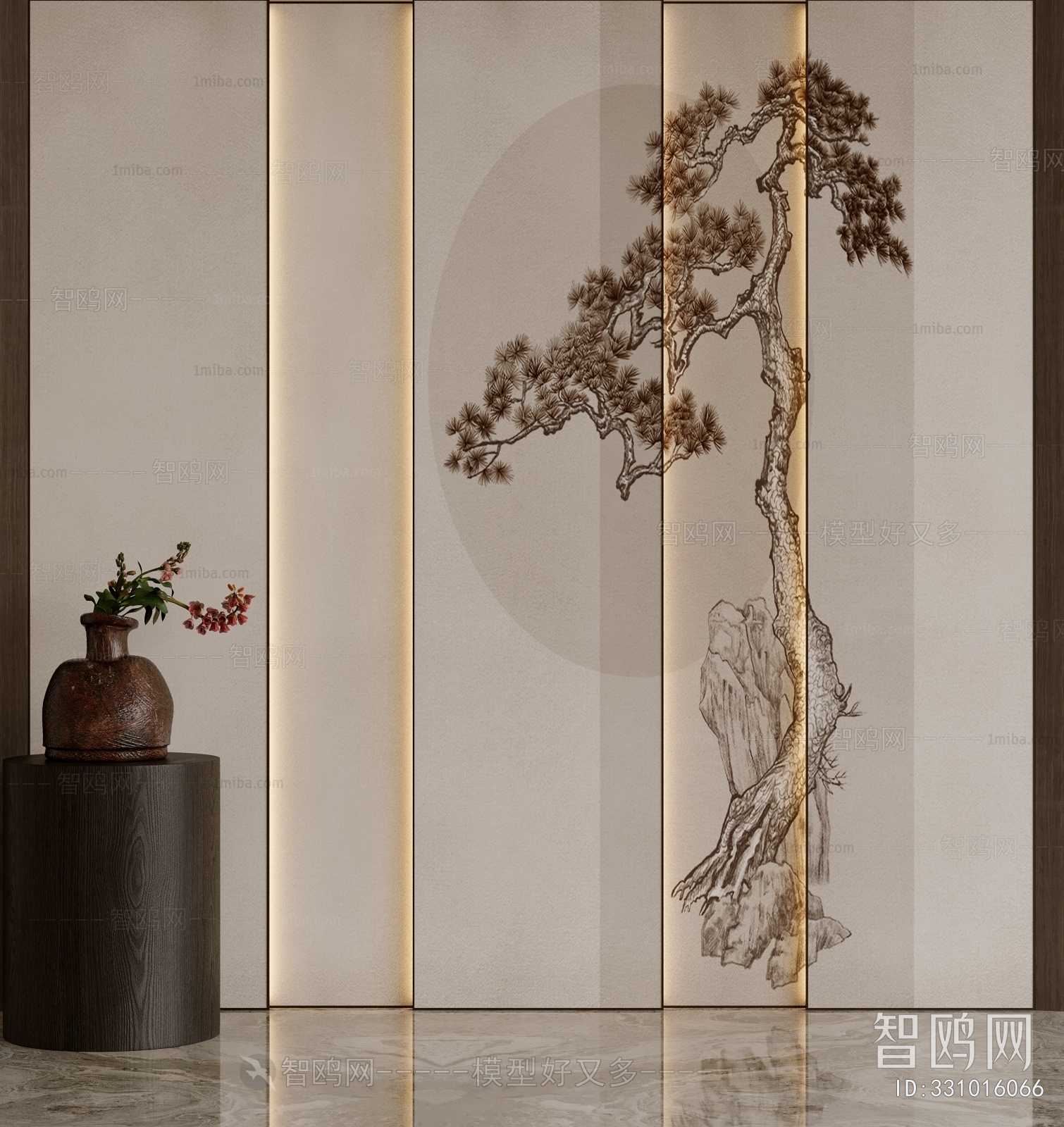 New Chinese Style Partition