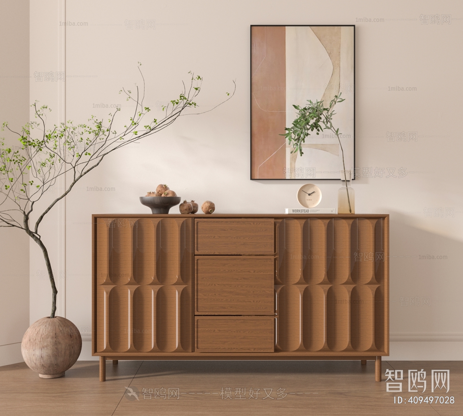 Modern Side Cabinet/Entrance Cabinet