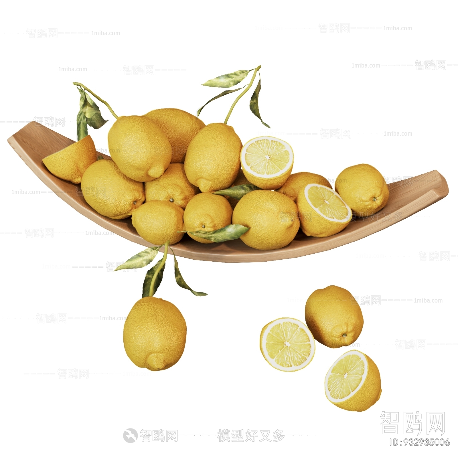 现代柠檬果盘