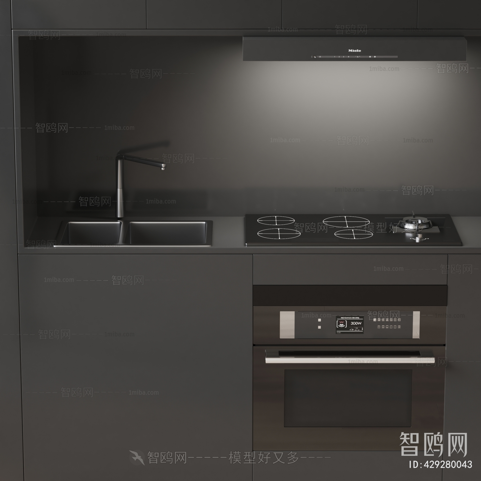 Modern Kitchen Electric Gas Range