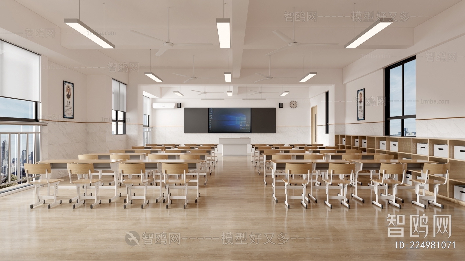 Modern School Classrooms