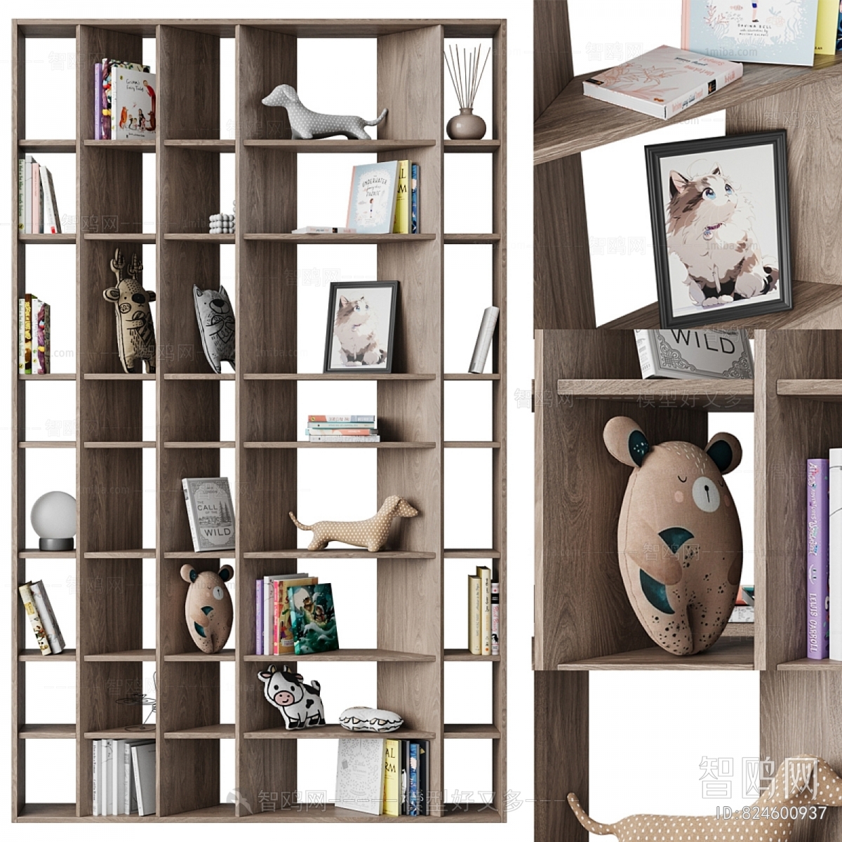 Modern Bookshelf