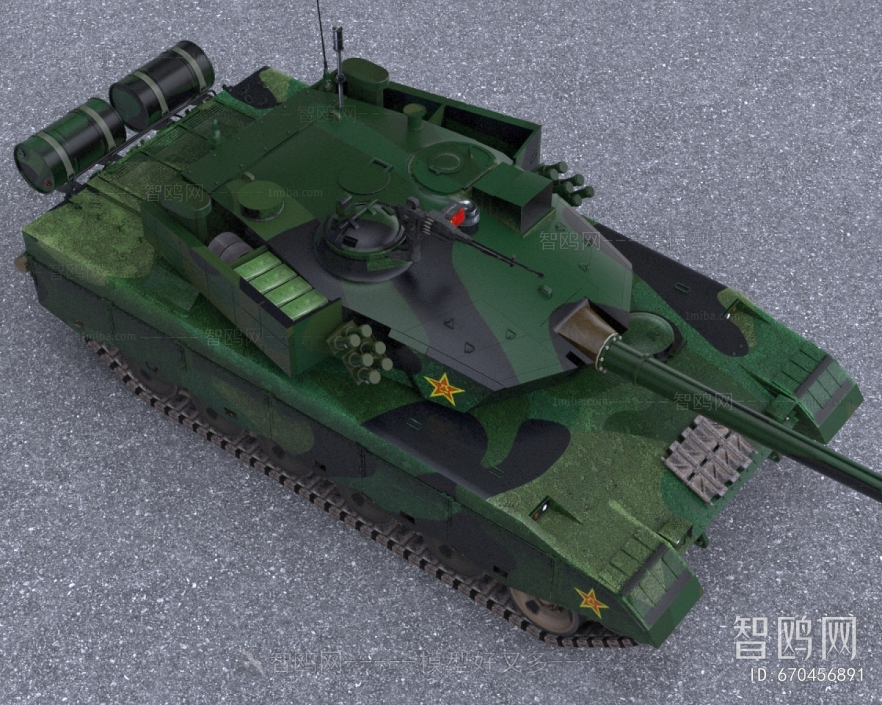 现代96B式主战坦克