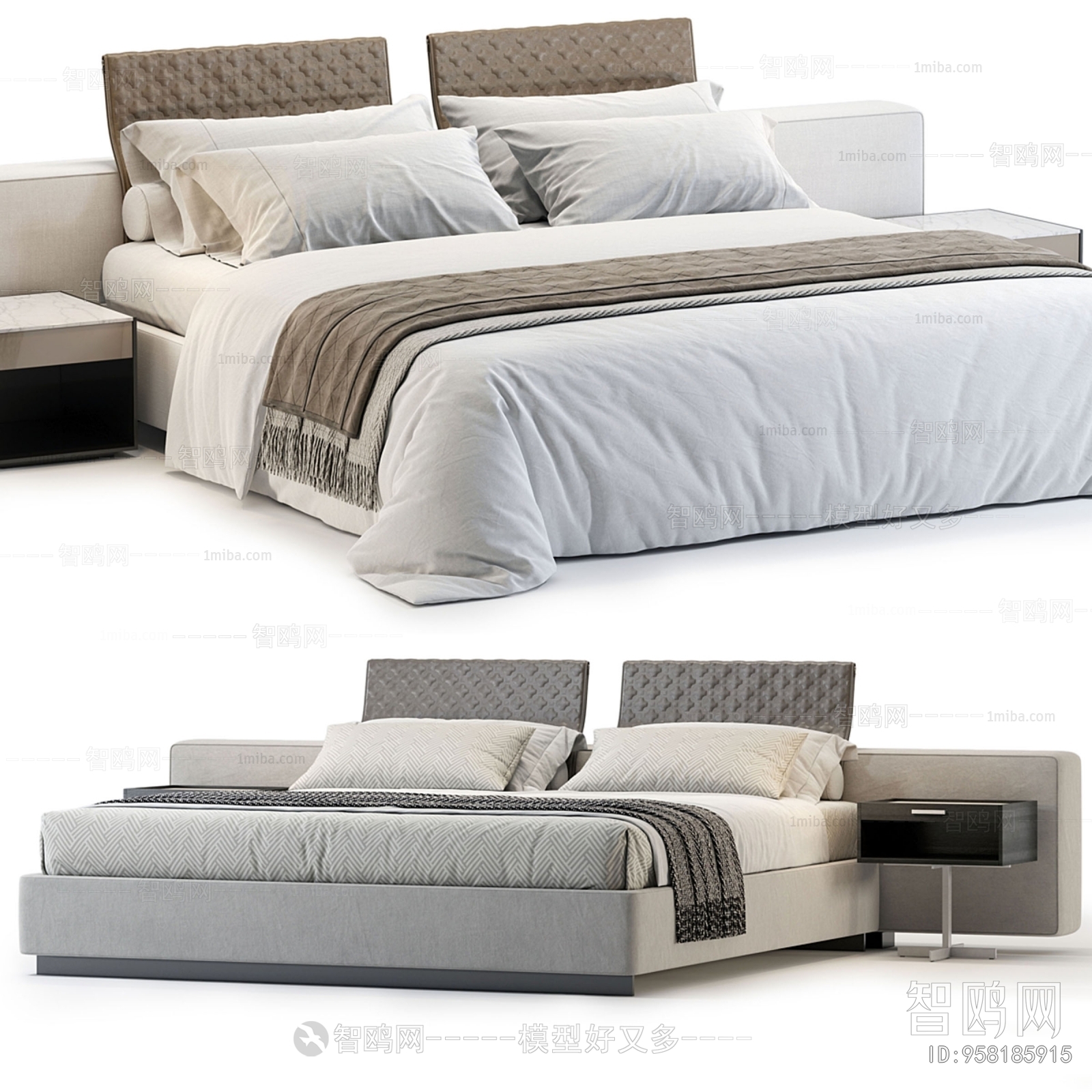 Modern Double Bed