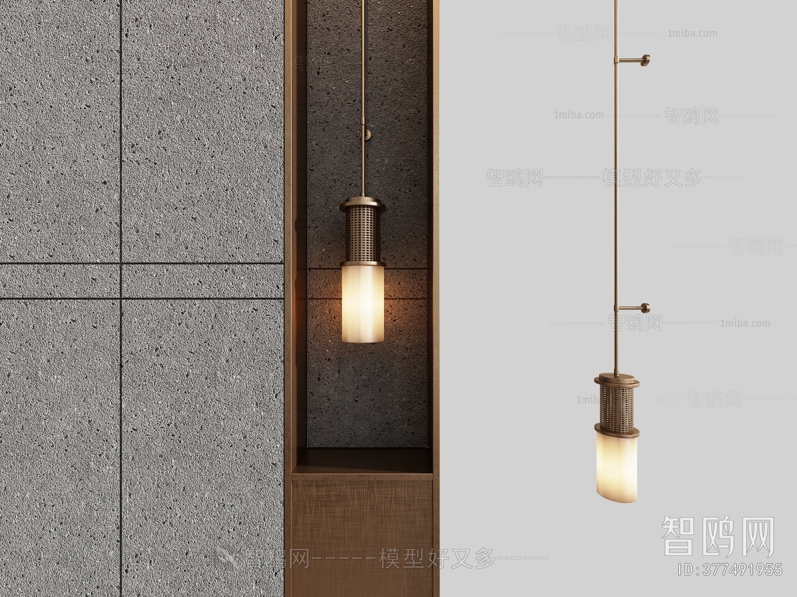 New Chinese Style Wall Lamp