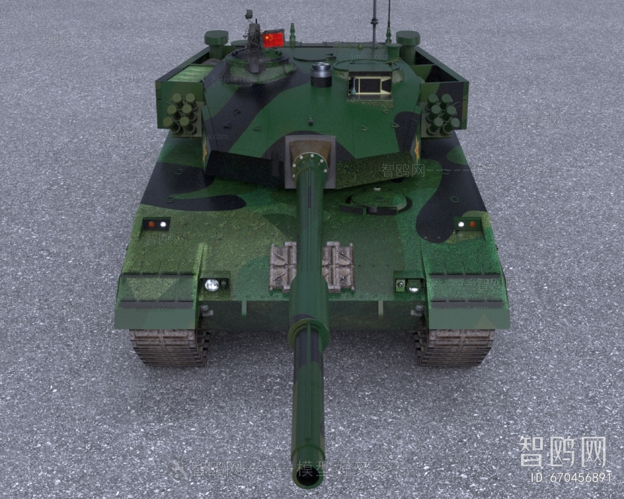 现代96B式主战坦克