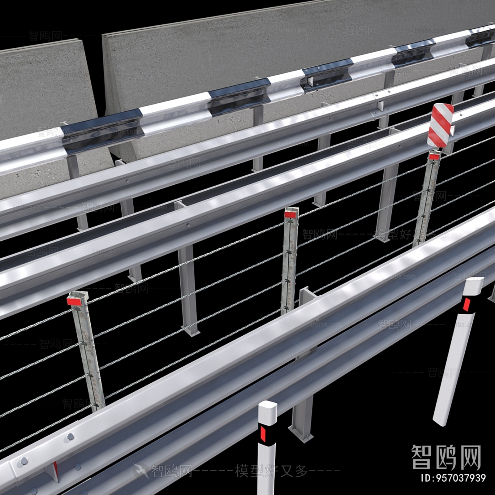 现代道路安全防护设施