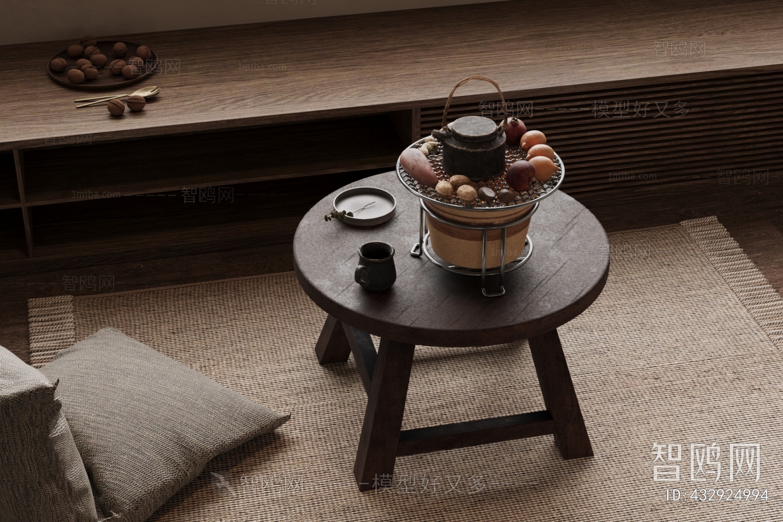 现代围炉煮茶茶具
