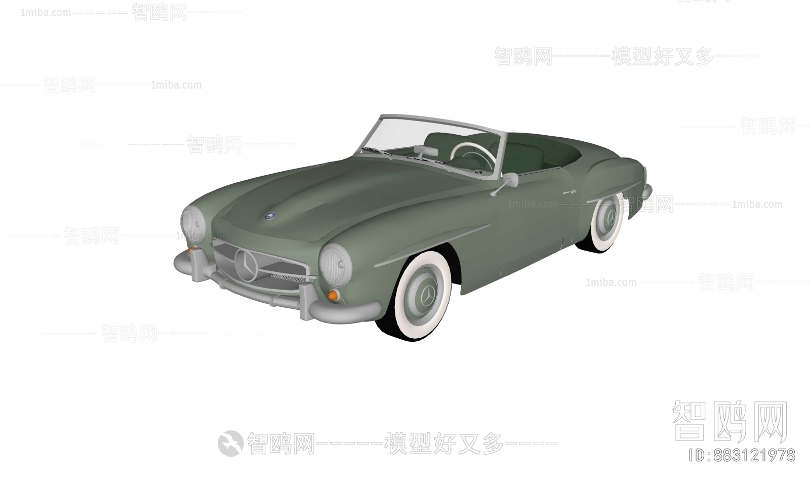 现代奔驰190SL1960款汽车