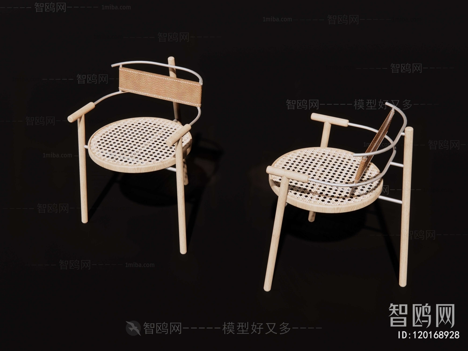 Wabi-sabi Style Lounge Chair