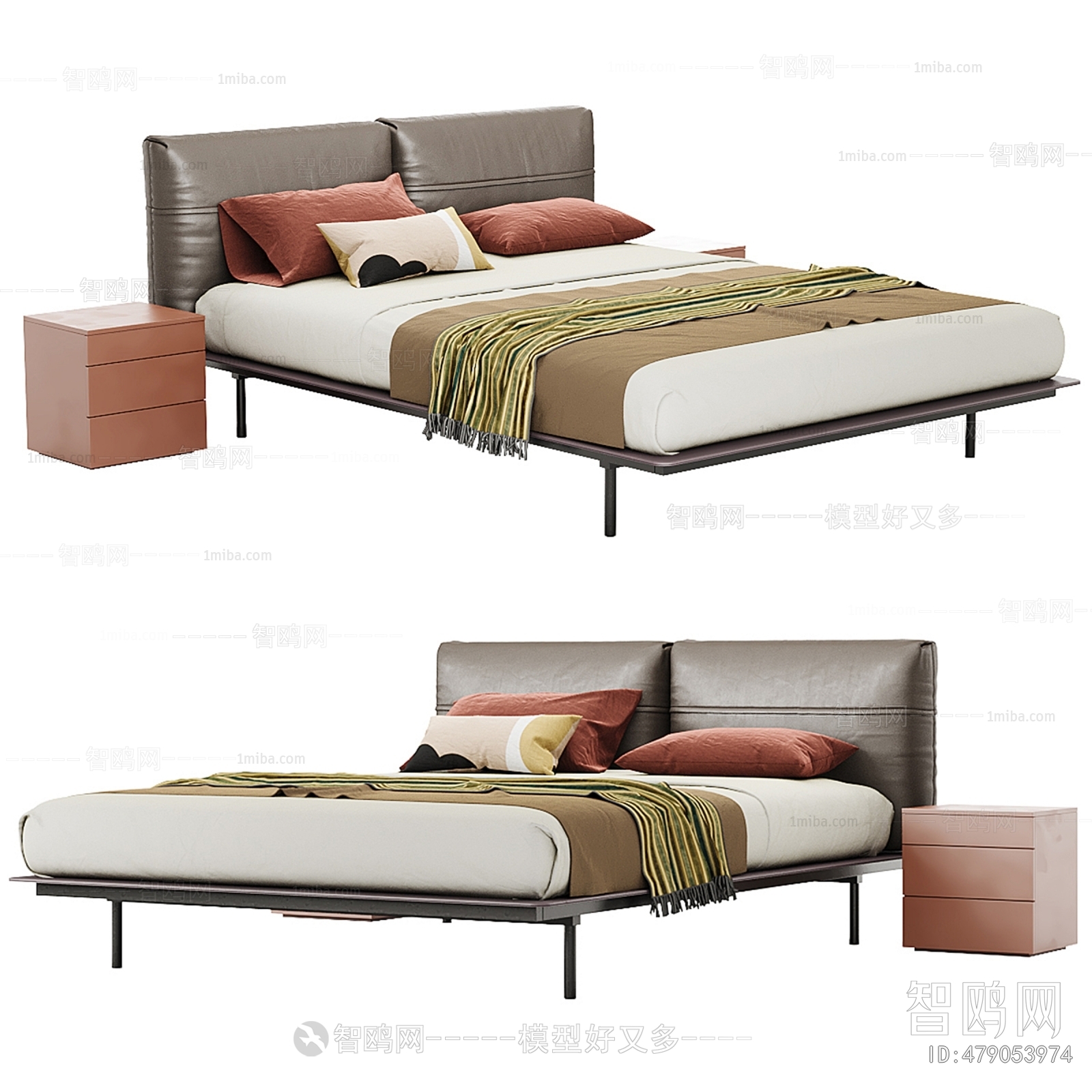 Modern Double Bed