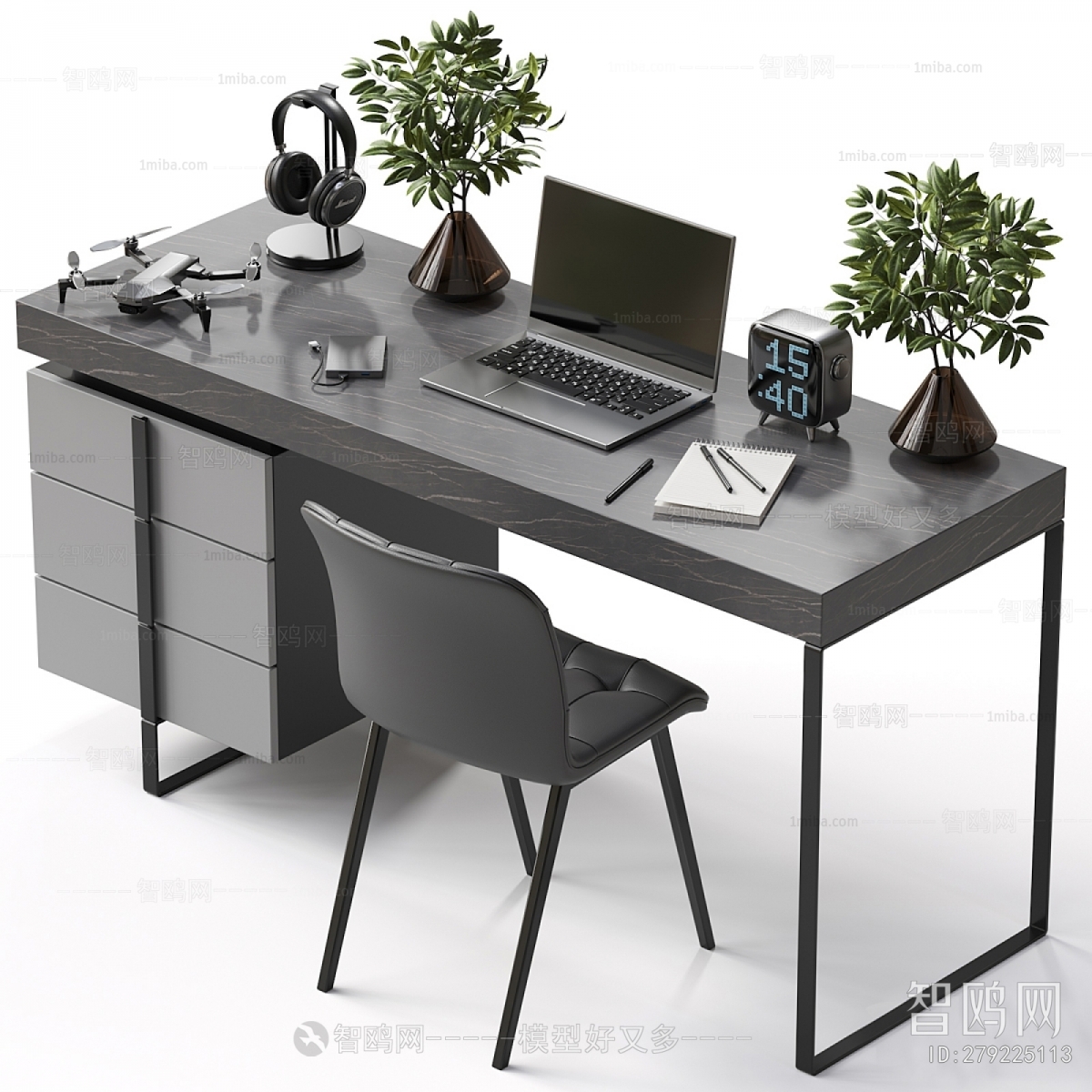 Modern Computer Desk And Chair