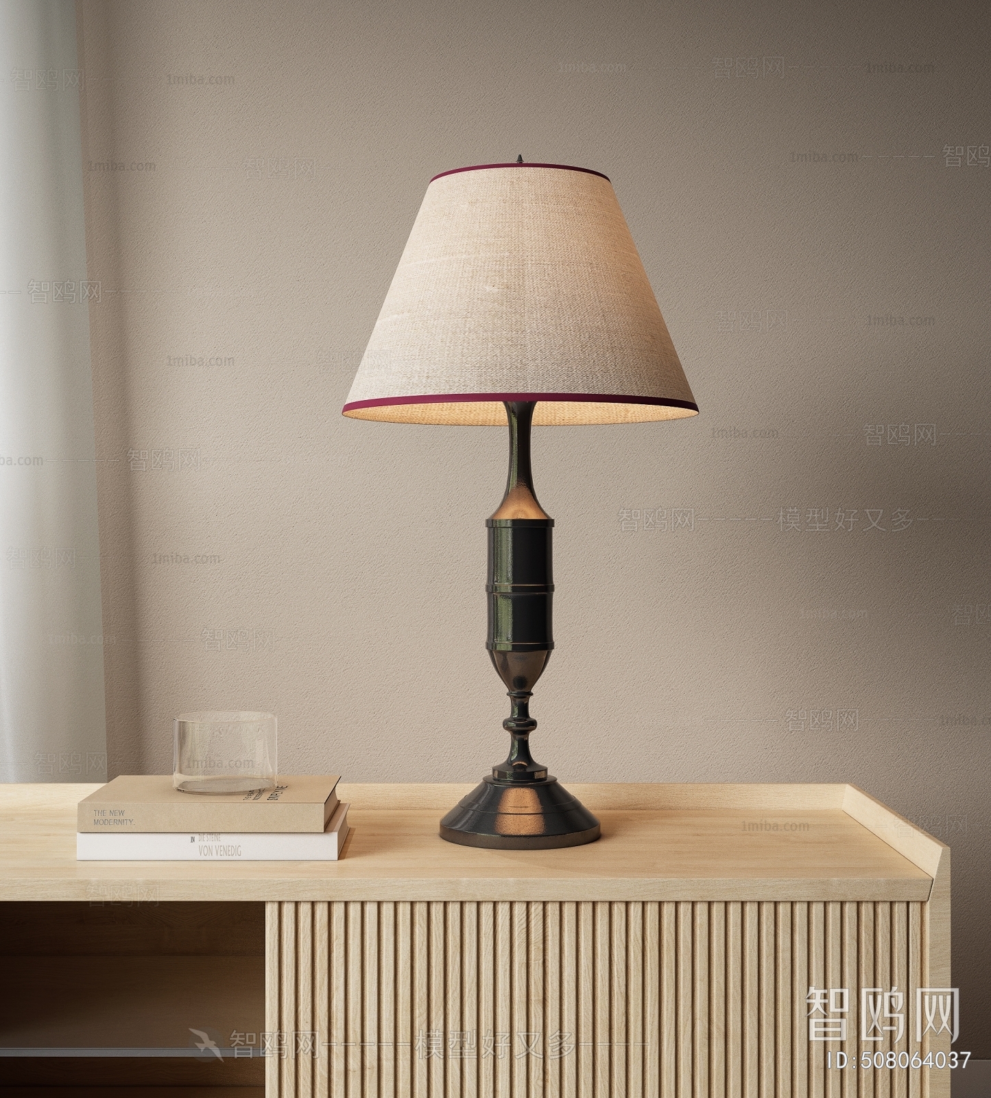 Wabi-sabi Style Table Lamp