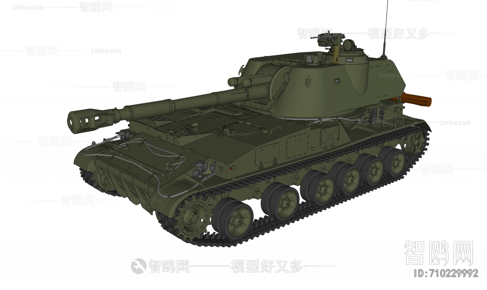 现代苏联2S3坦克