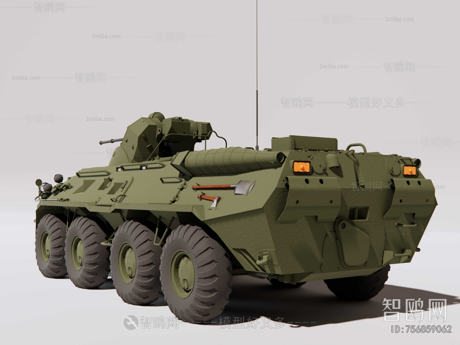 现代BTR-80A装甲车