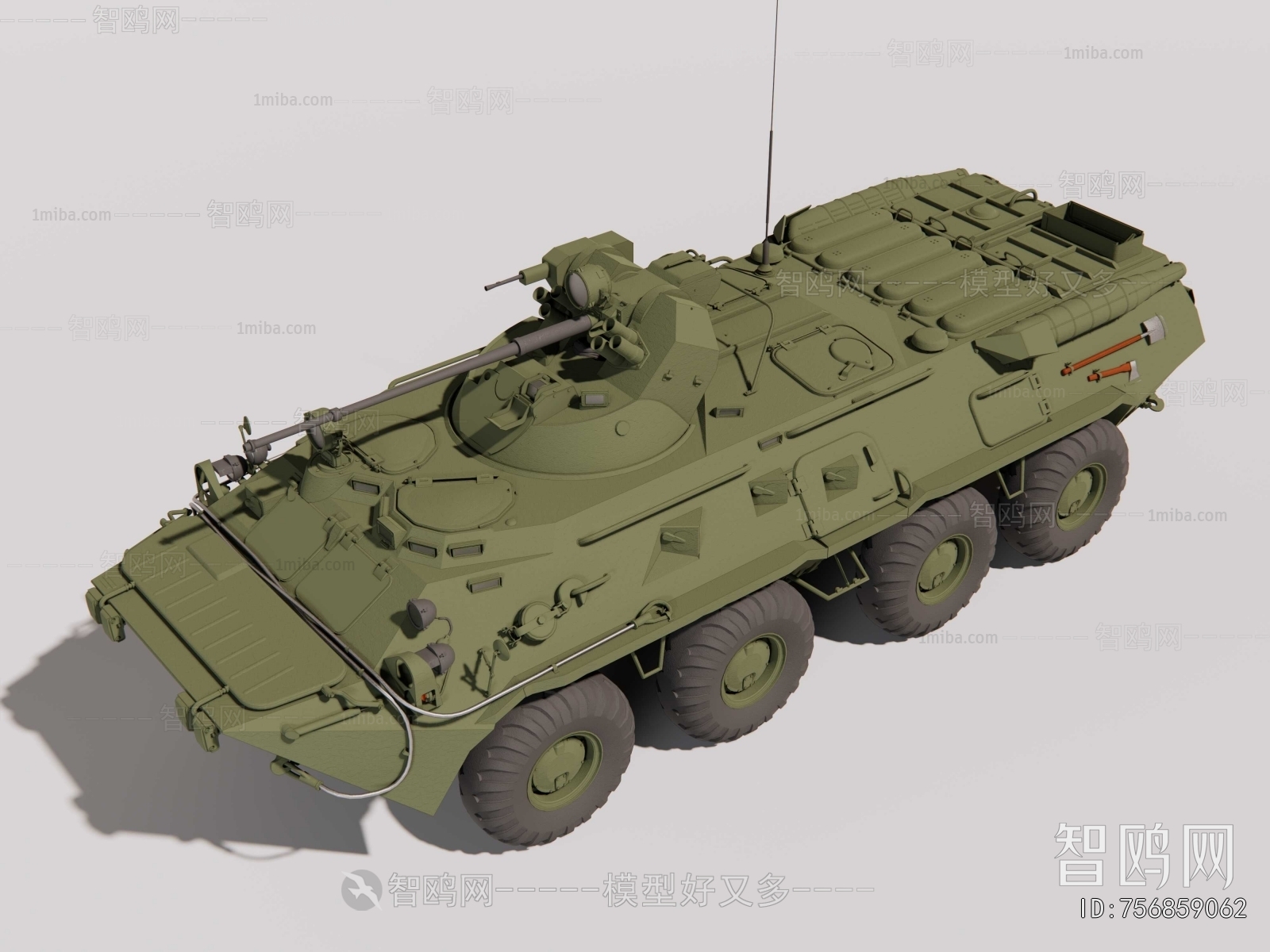 现代BTR-80A装甲车