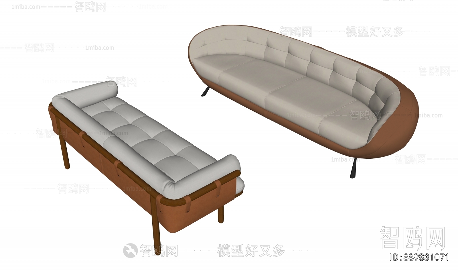 Modern Multi Person Sofa