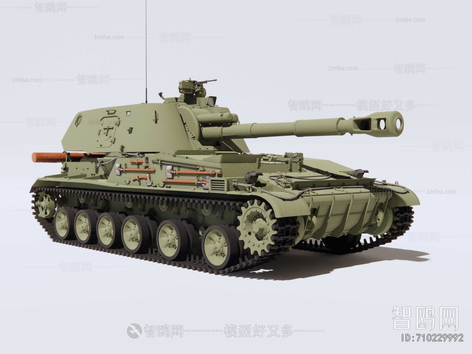 现代苏联2S3坦克