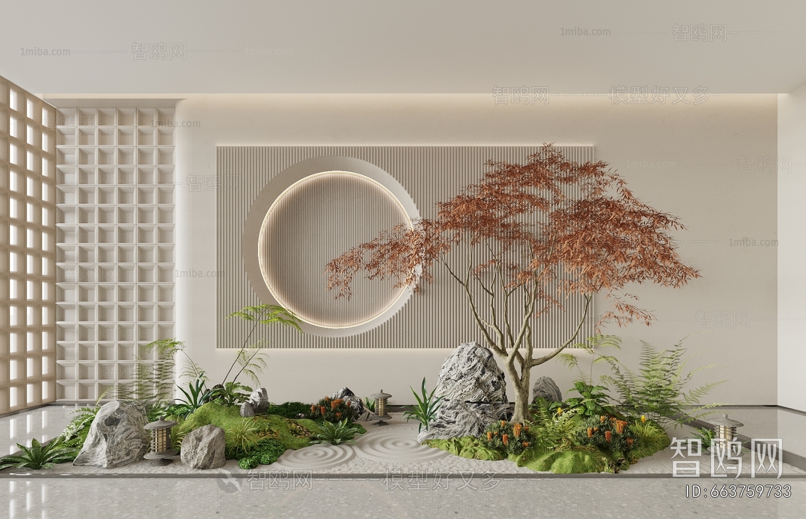 New Chinese Style Plant Landscaping