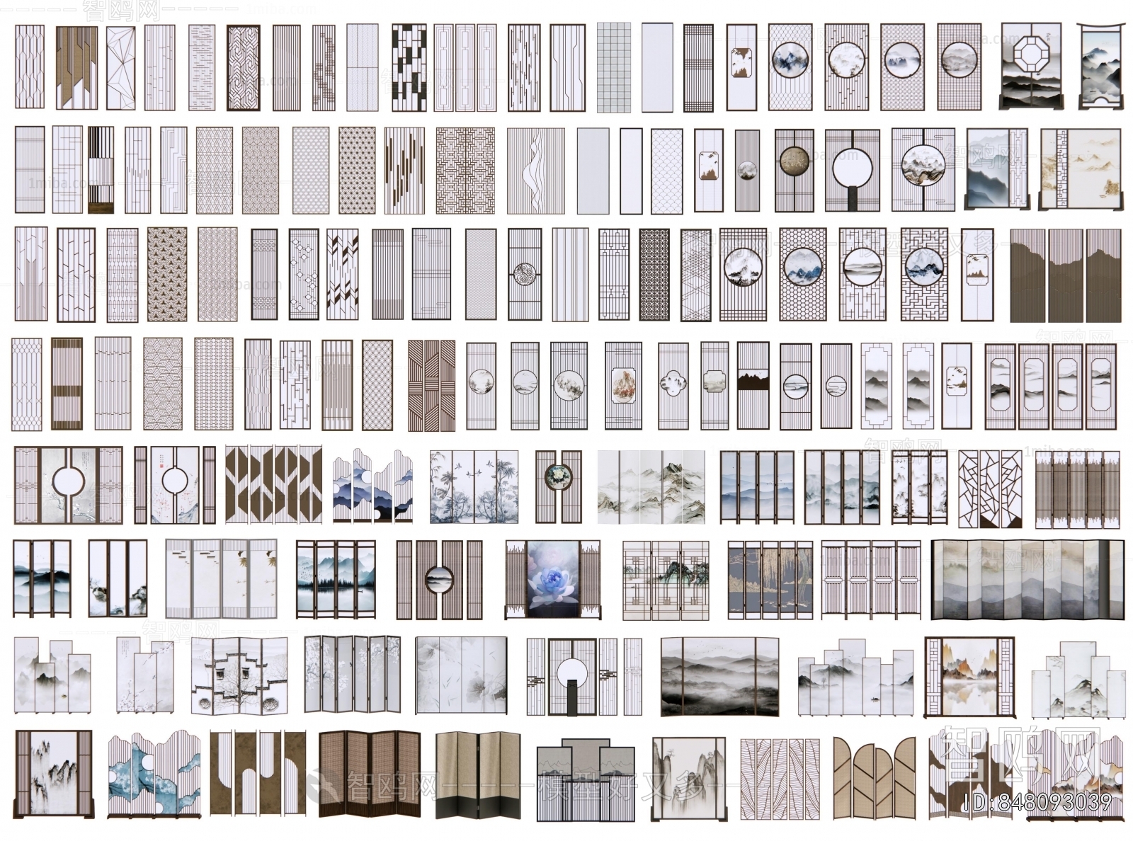 New Chinese Style Partition