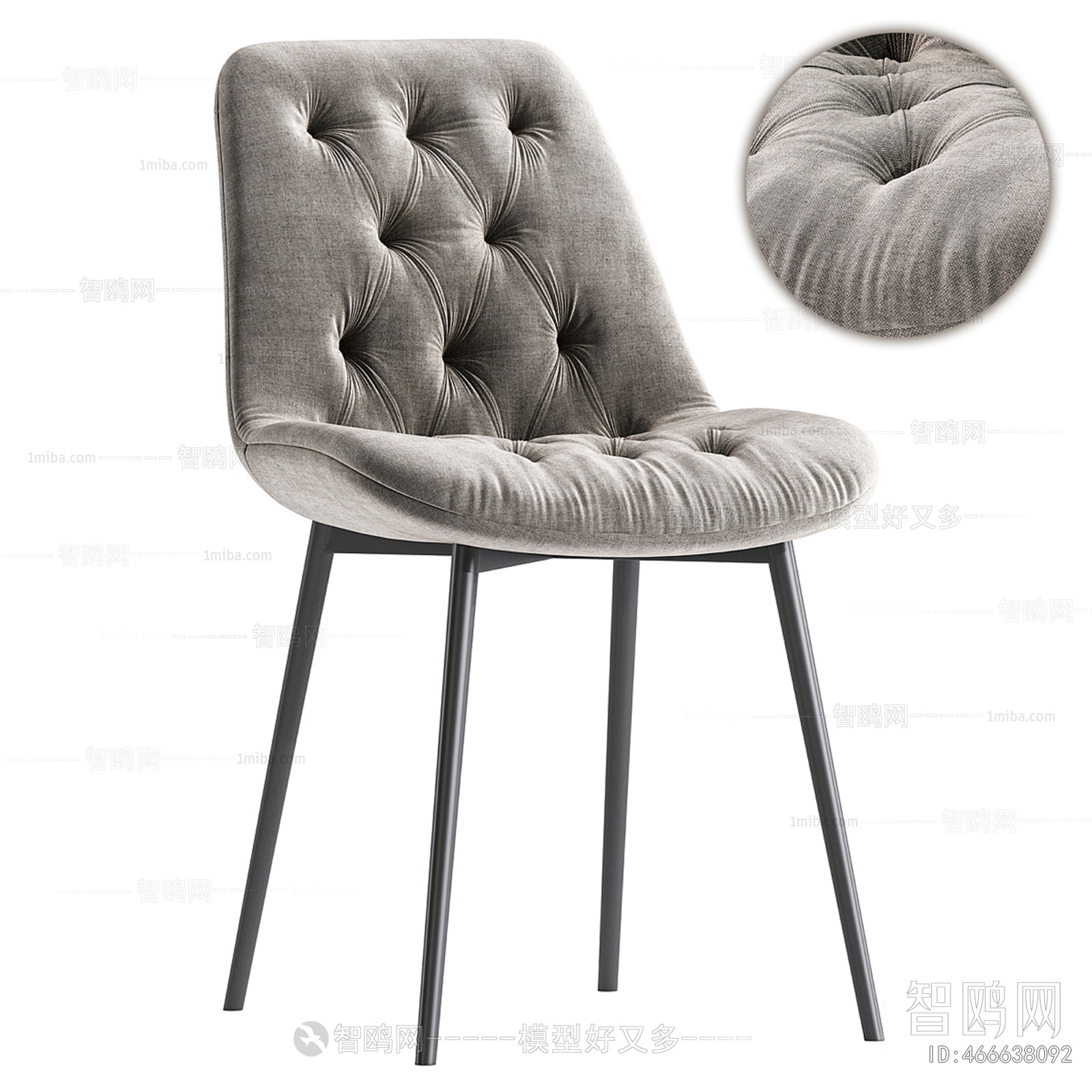 Nordic Style Single Chair