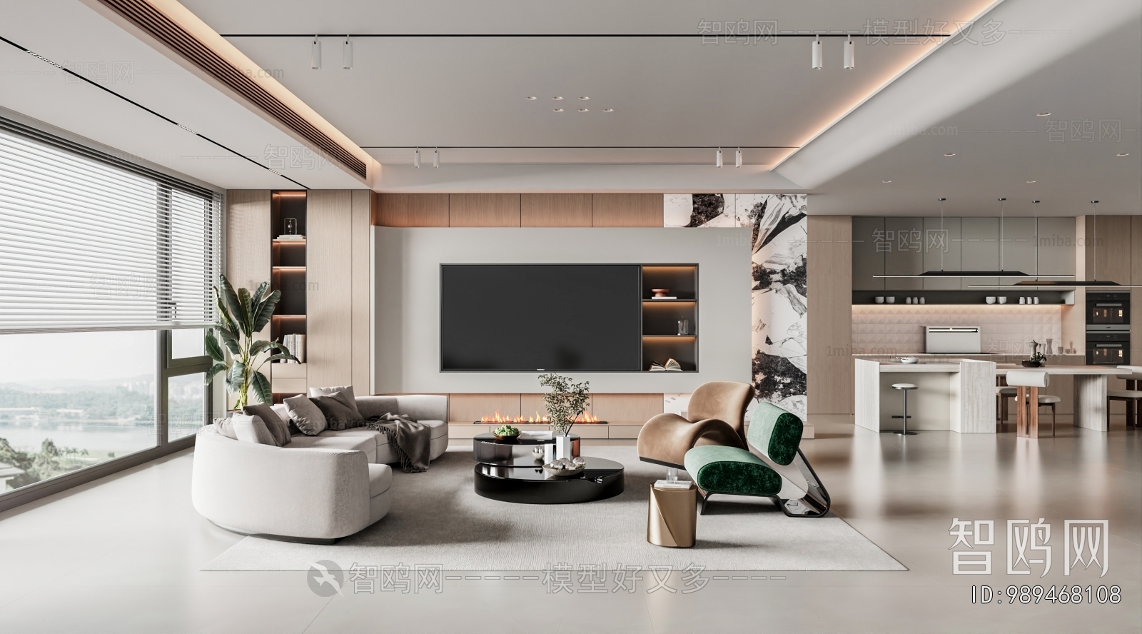 Modern A Living Room