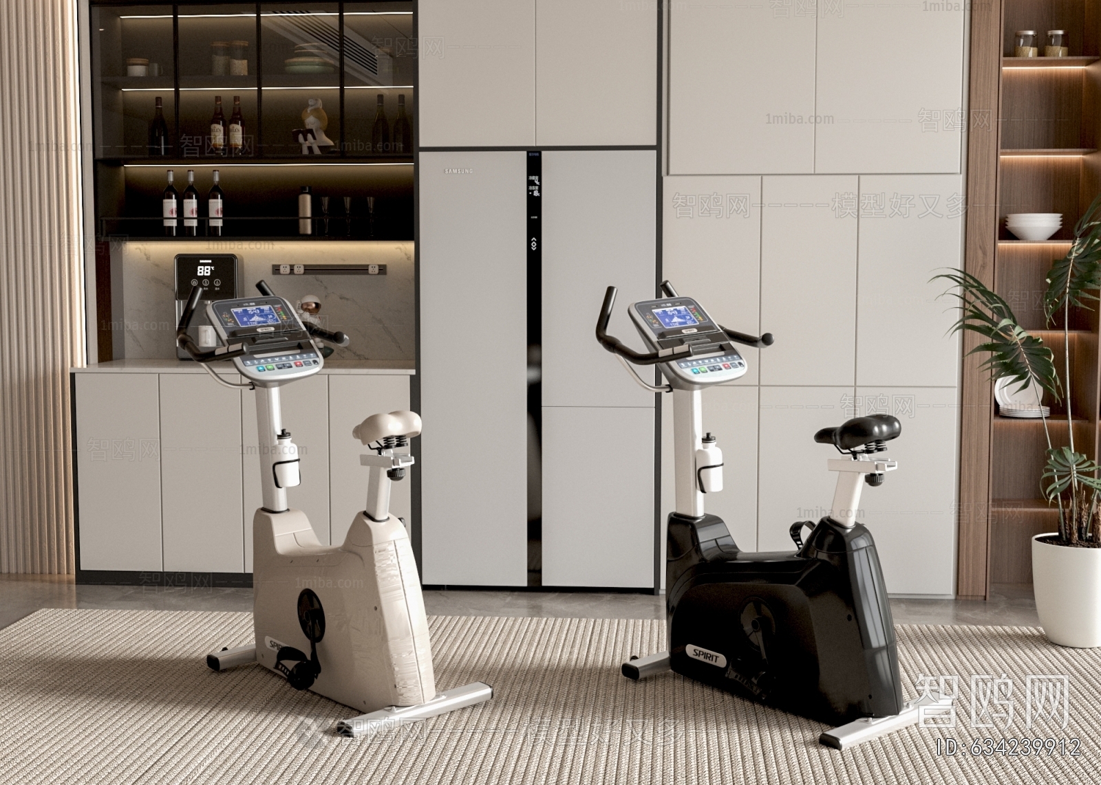 Modern Fitness Equipment