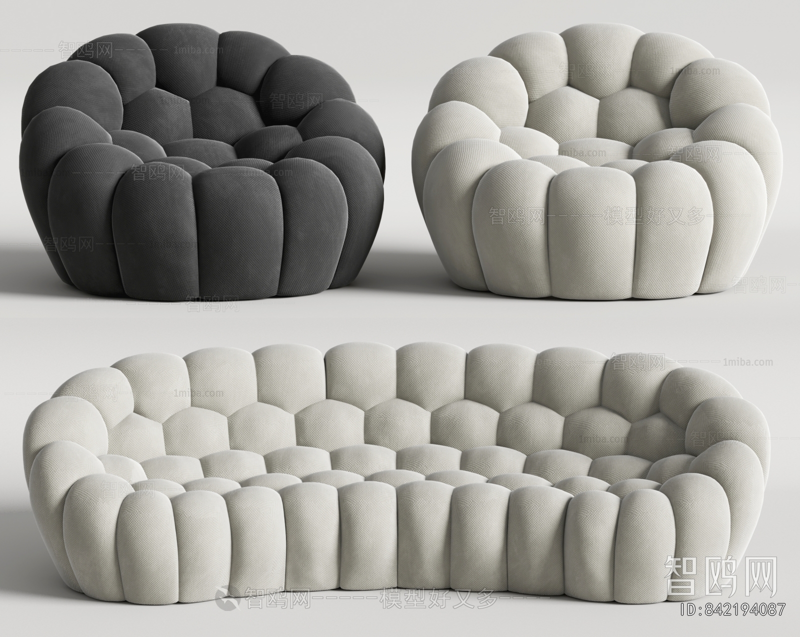 Modern Multi Person Sofa