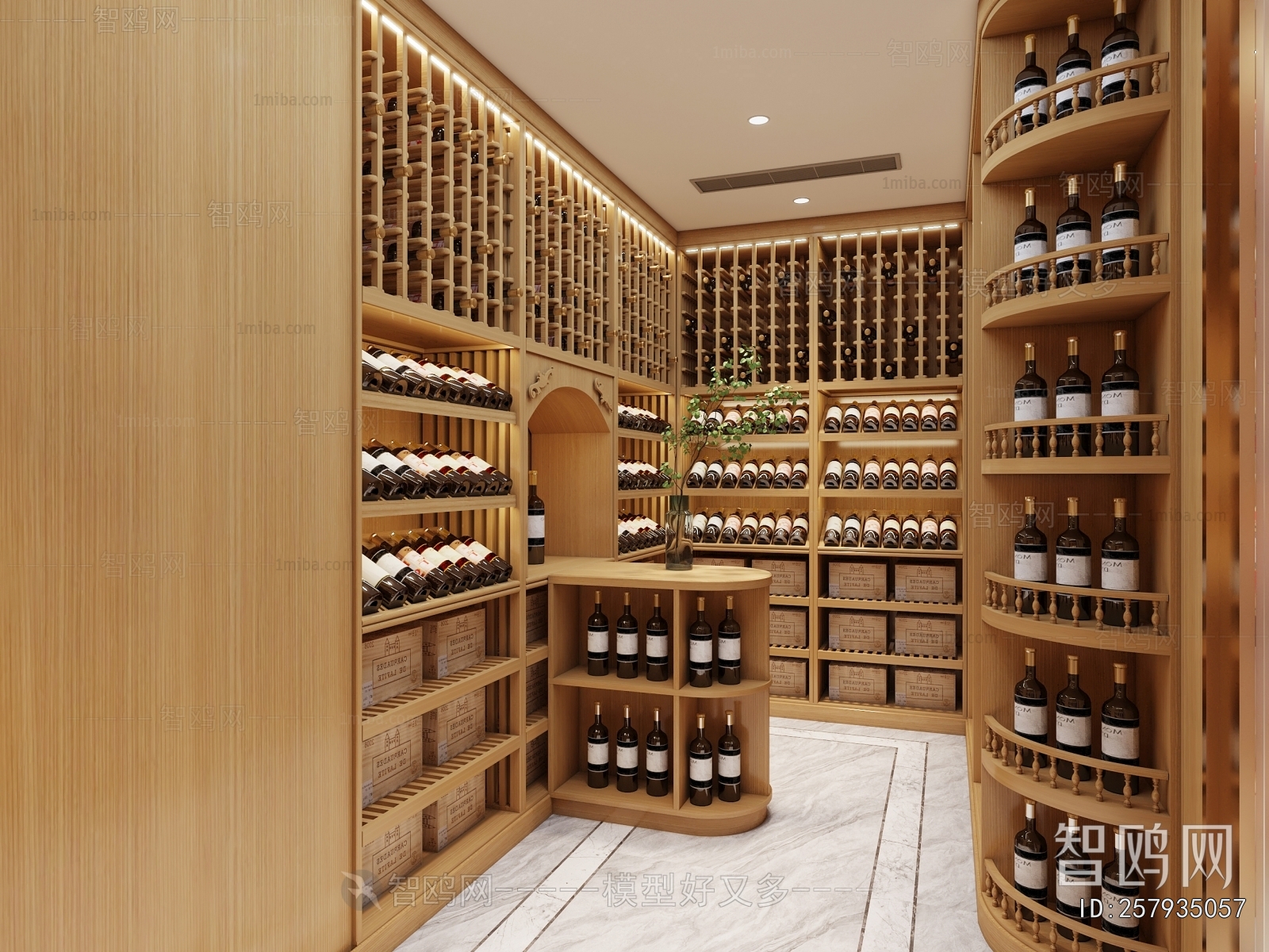 Modern Wine Cellar/Wine Tasting Room