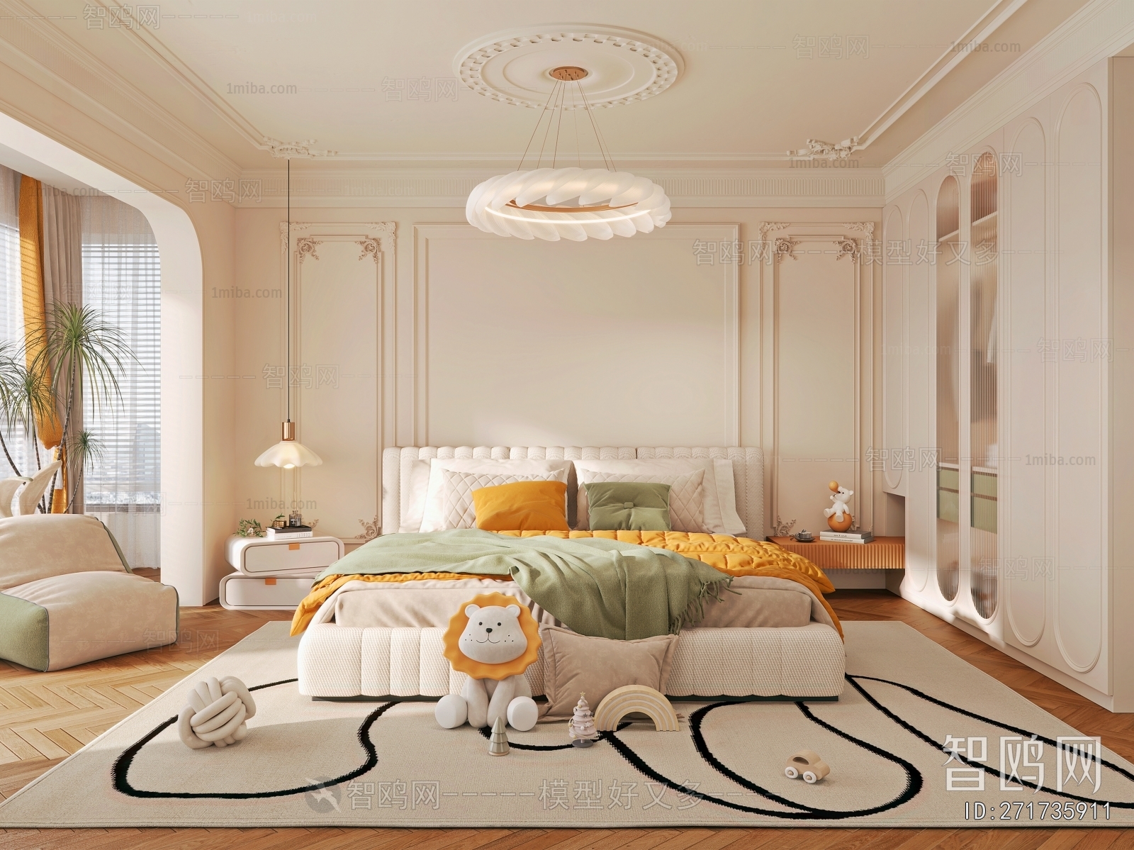 French Style Bedroom