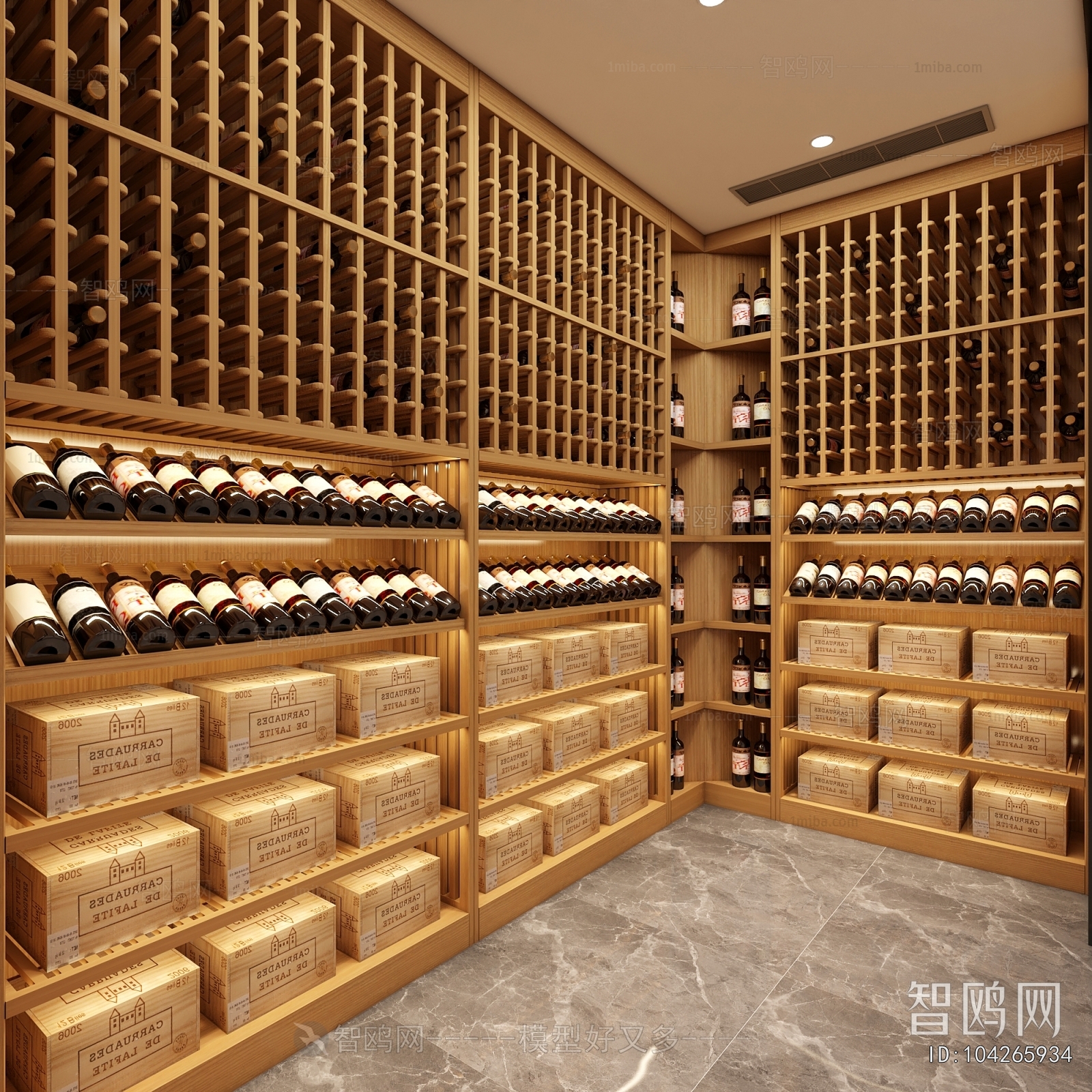 Modern Wine Cellar/Wine Tasting Room