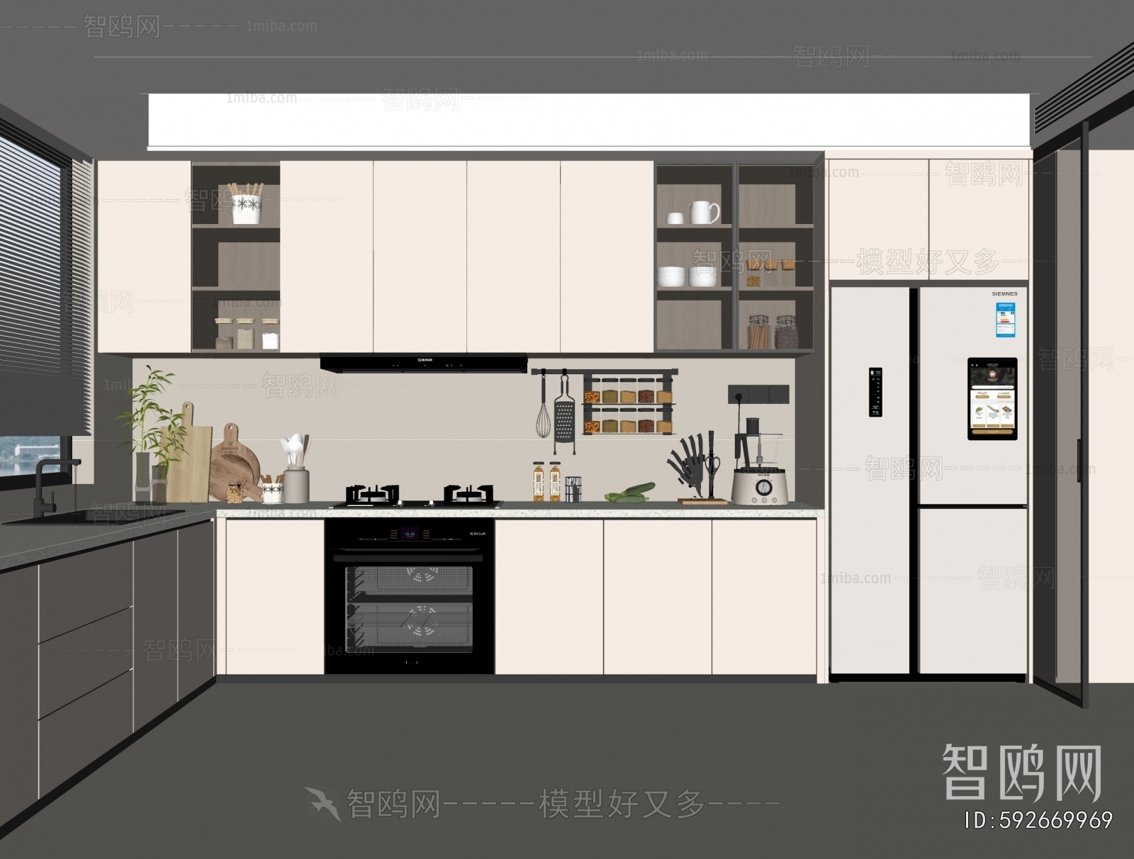 Modern The Kitchen