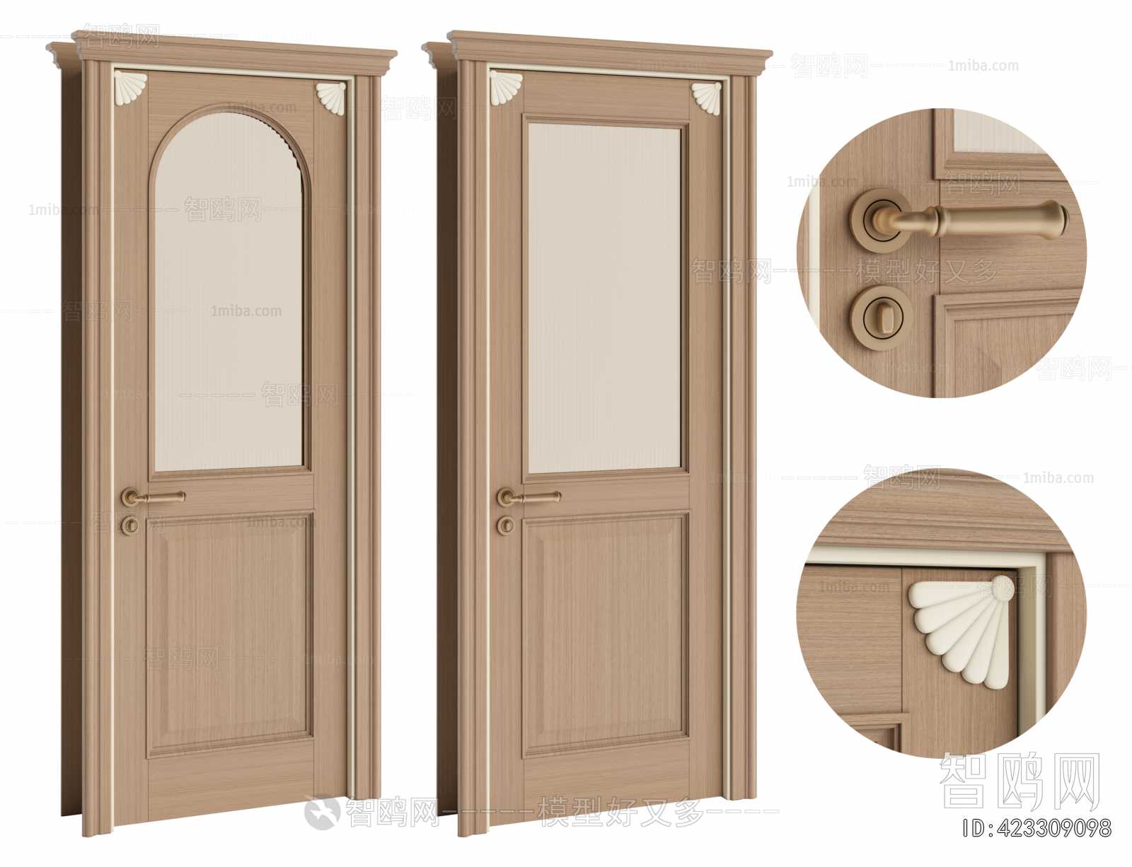 French Style Single Door