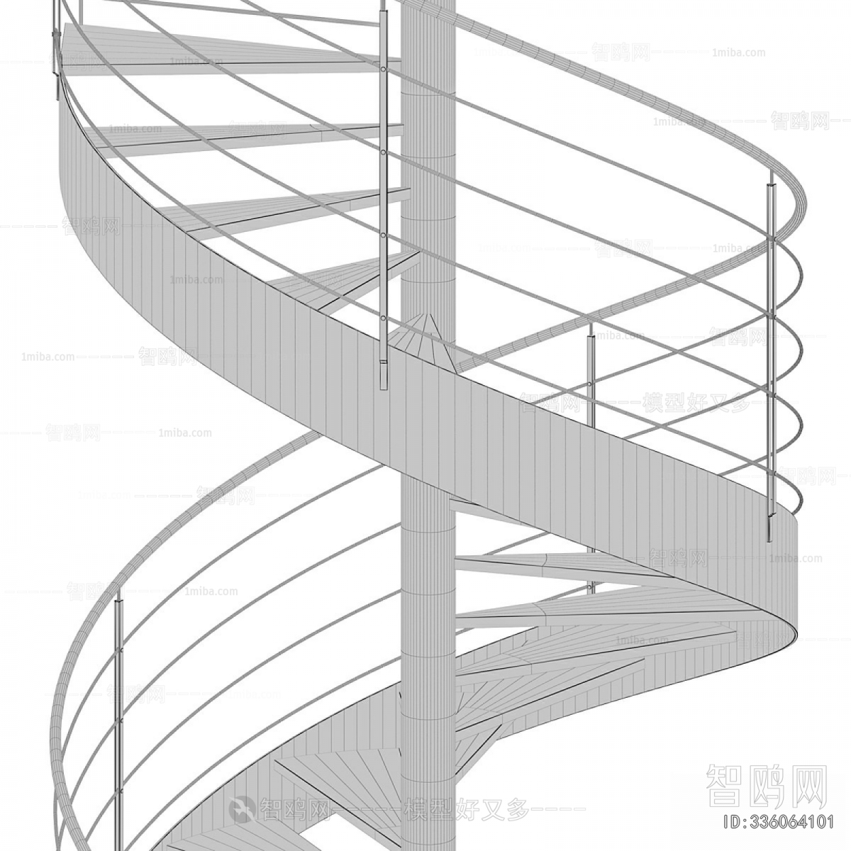 Modern Rotating Staircase