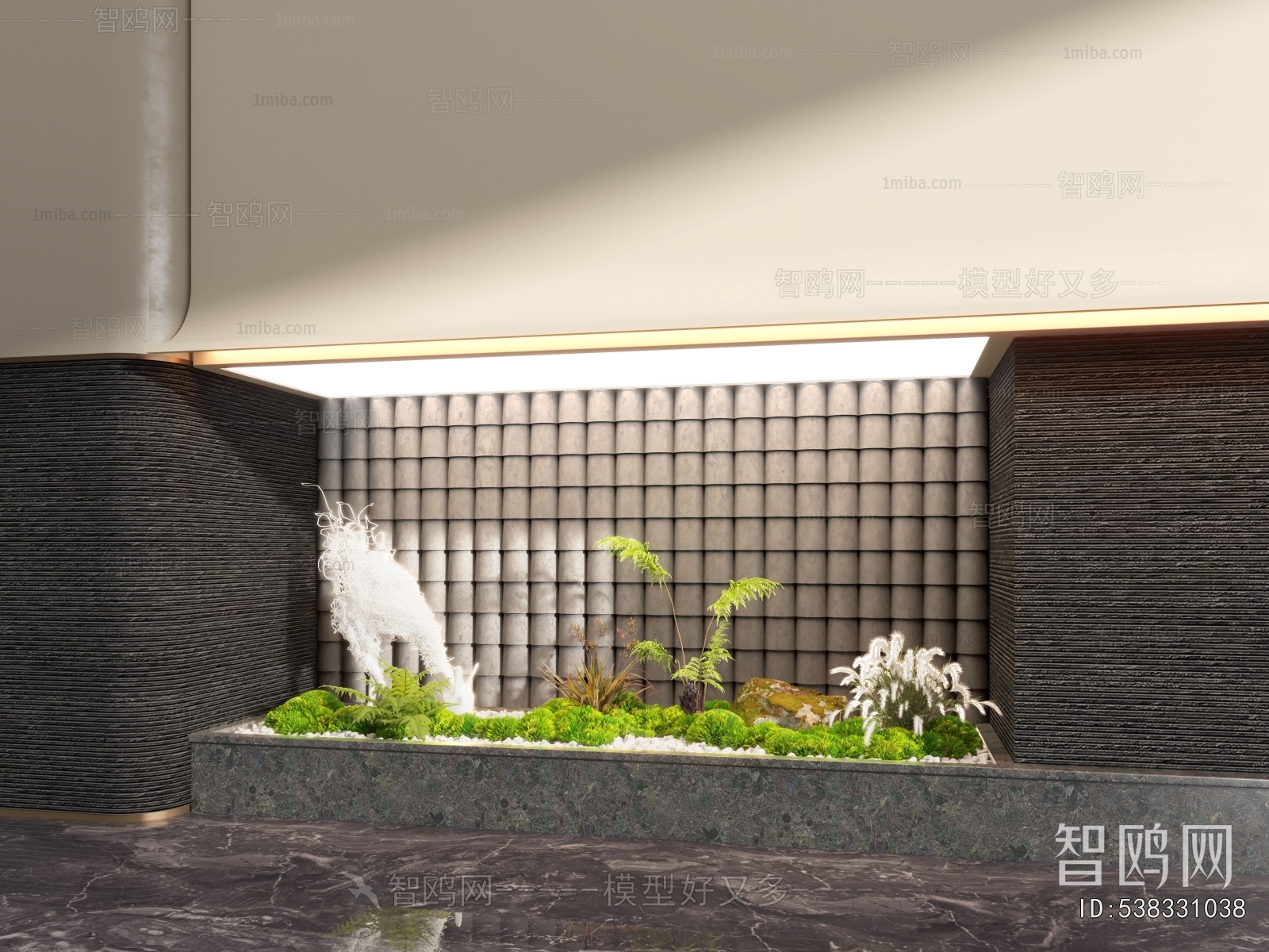 New Chinese Style Plant Landscaping