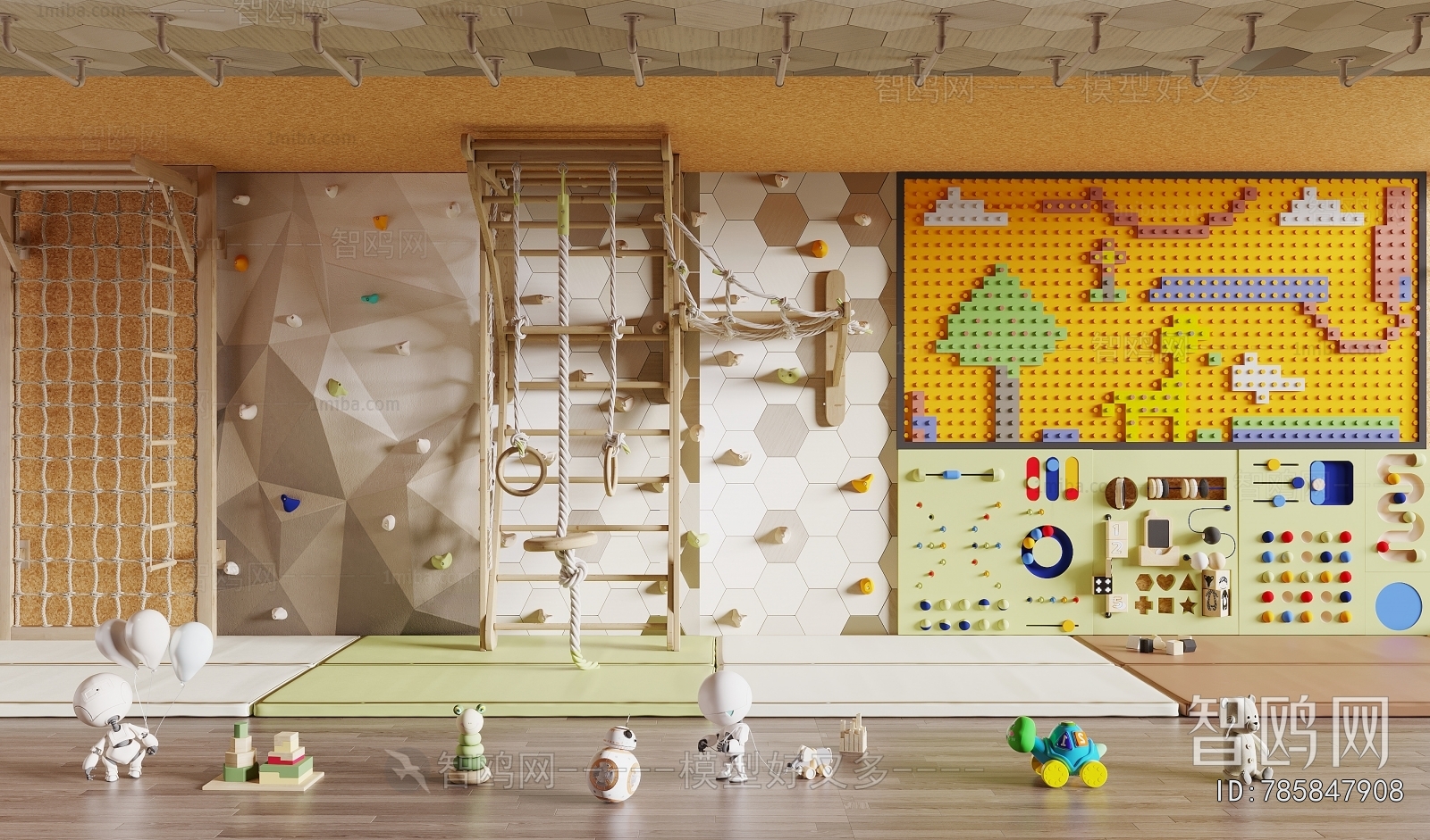 Modern Children's Playroom