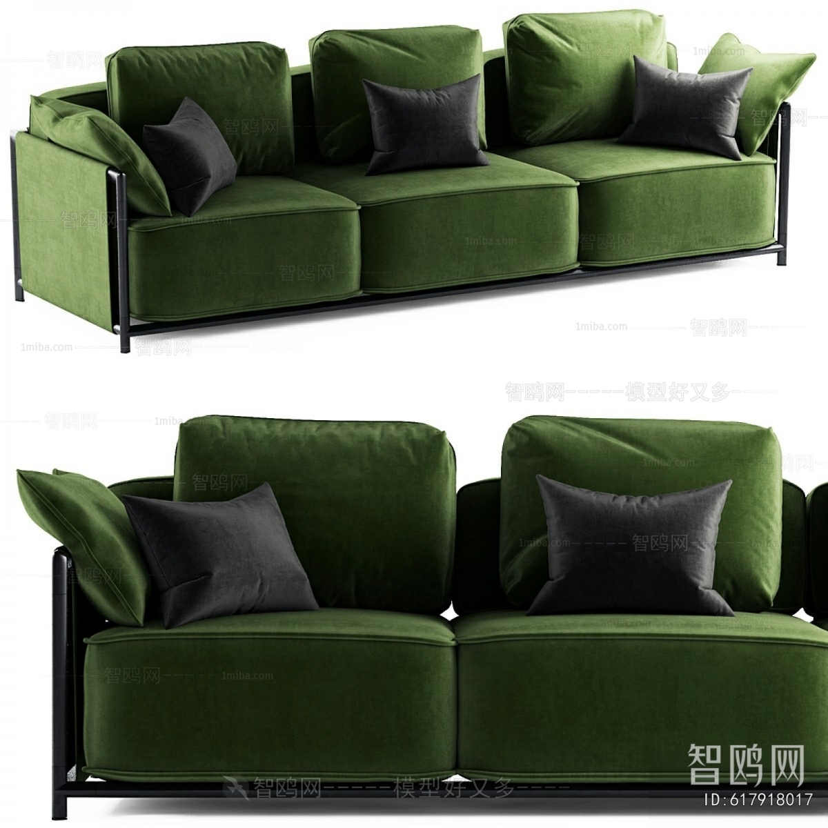 Modern Three-seat Sofa