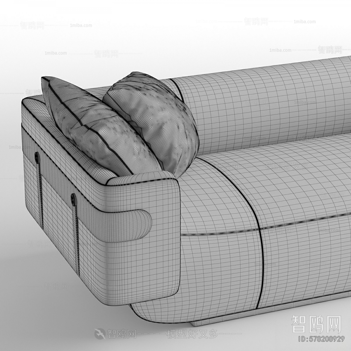 Modern Multi Person Sofa