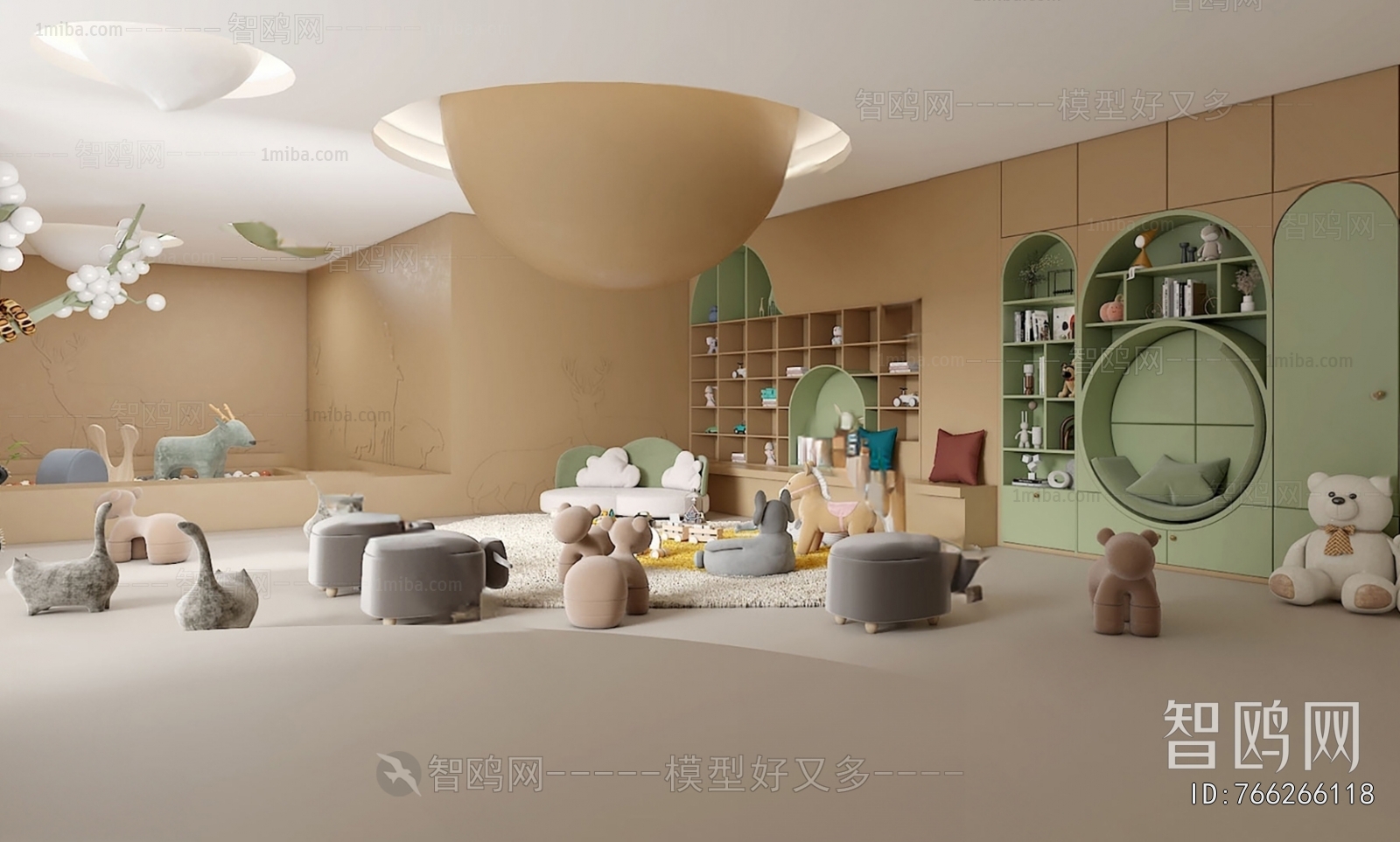 Modern Children's Playroom