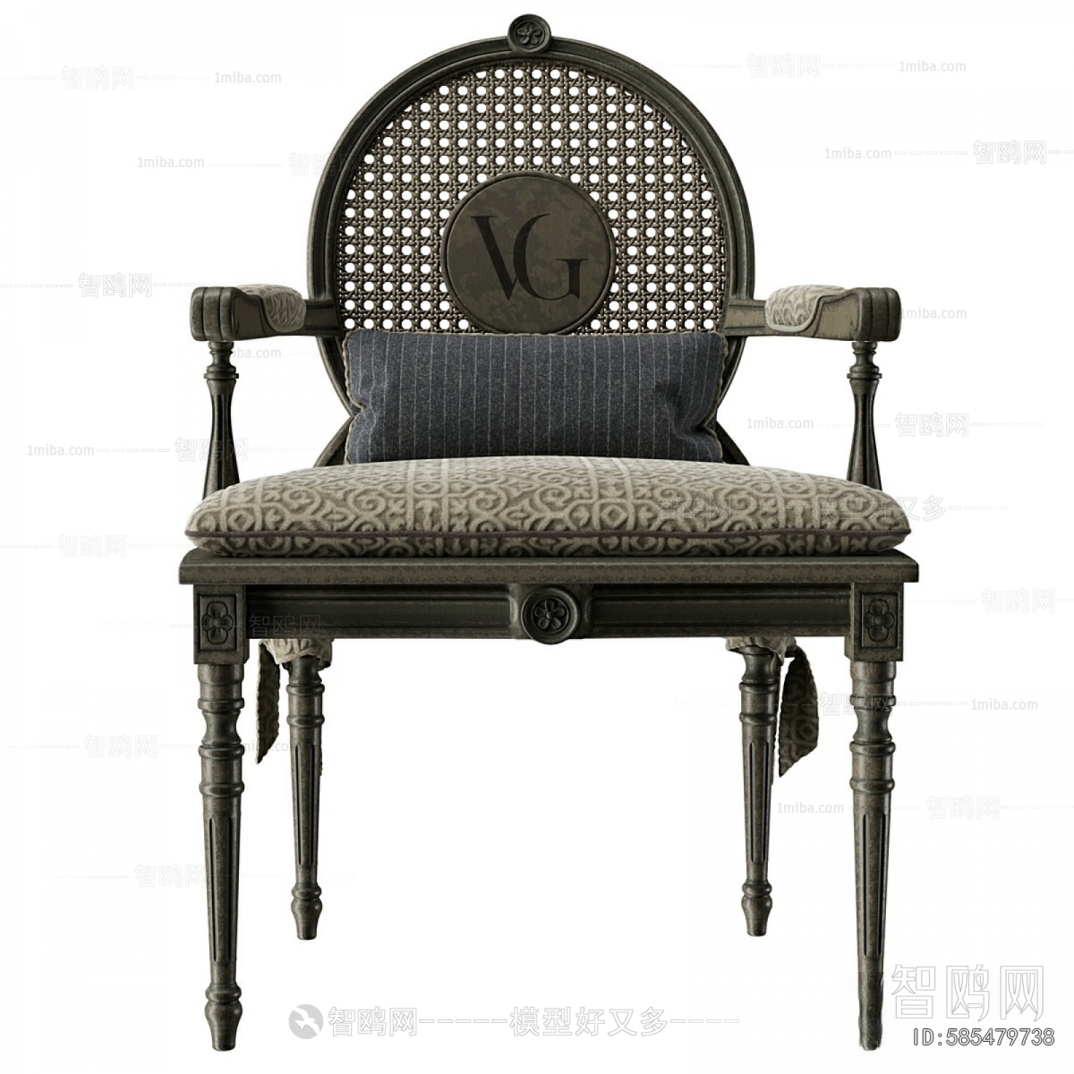 French Style Lounge Chair